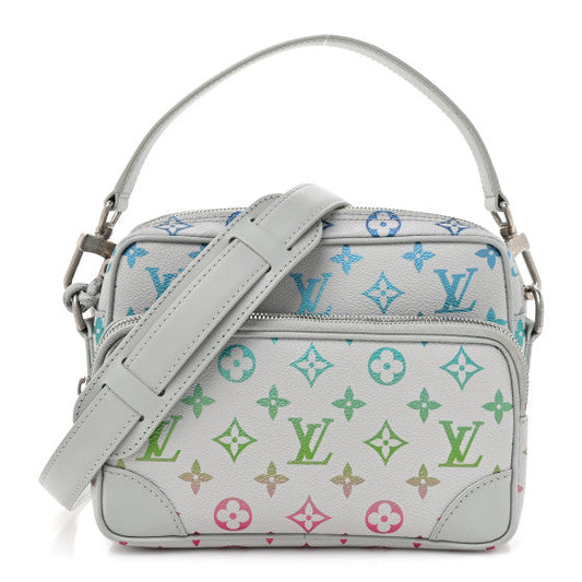 Louis Vuitton Monogram Iridescent Nil Gradient Grey