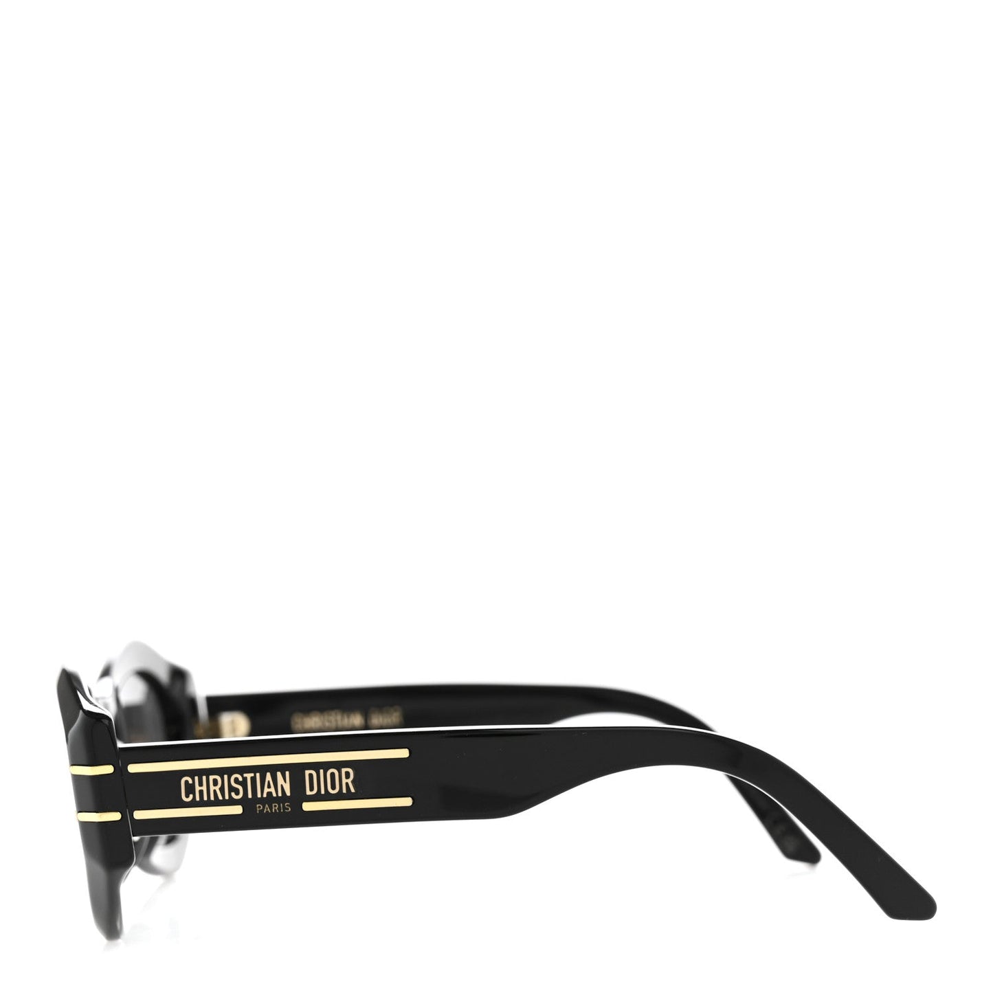 Christian Dior Acetate DiorSignature B1U Butterfly Sunglasses Black