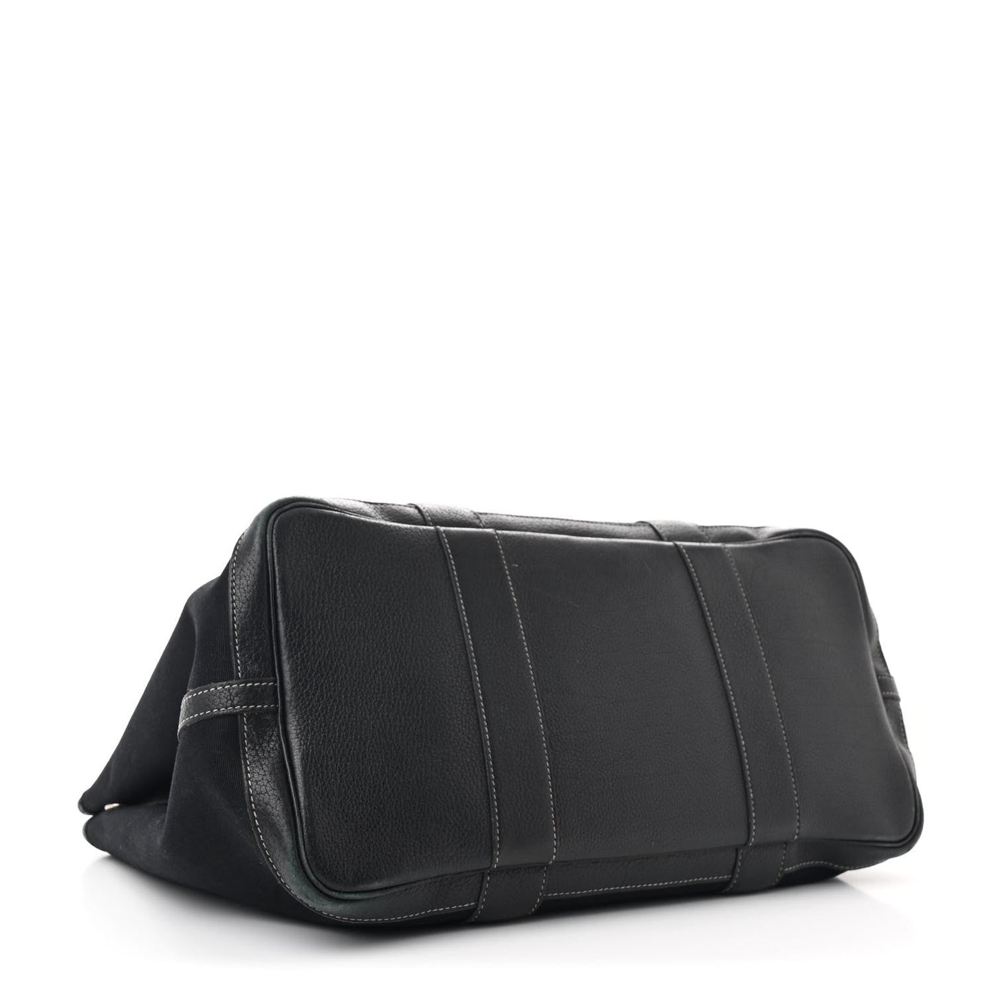 Hermes Toile Negonda Garden Party Tote 36 MM Black