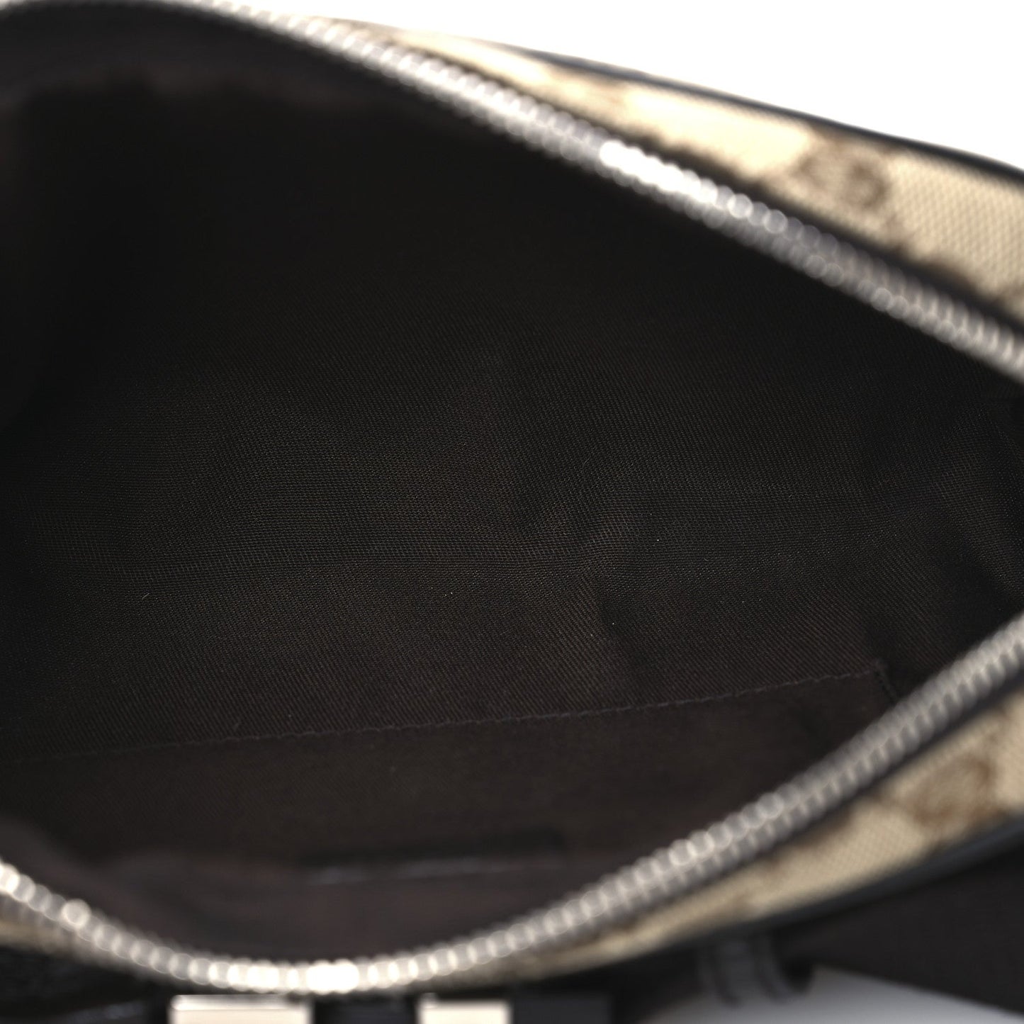 Gucci Monogram Belt Bag Dark Brown