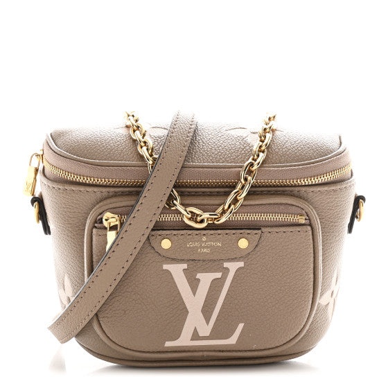 Louis Vuitton Empreinte Mini Bumbag  Tourterelle Cream