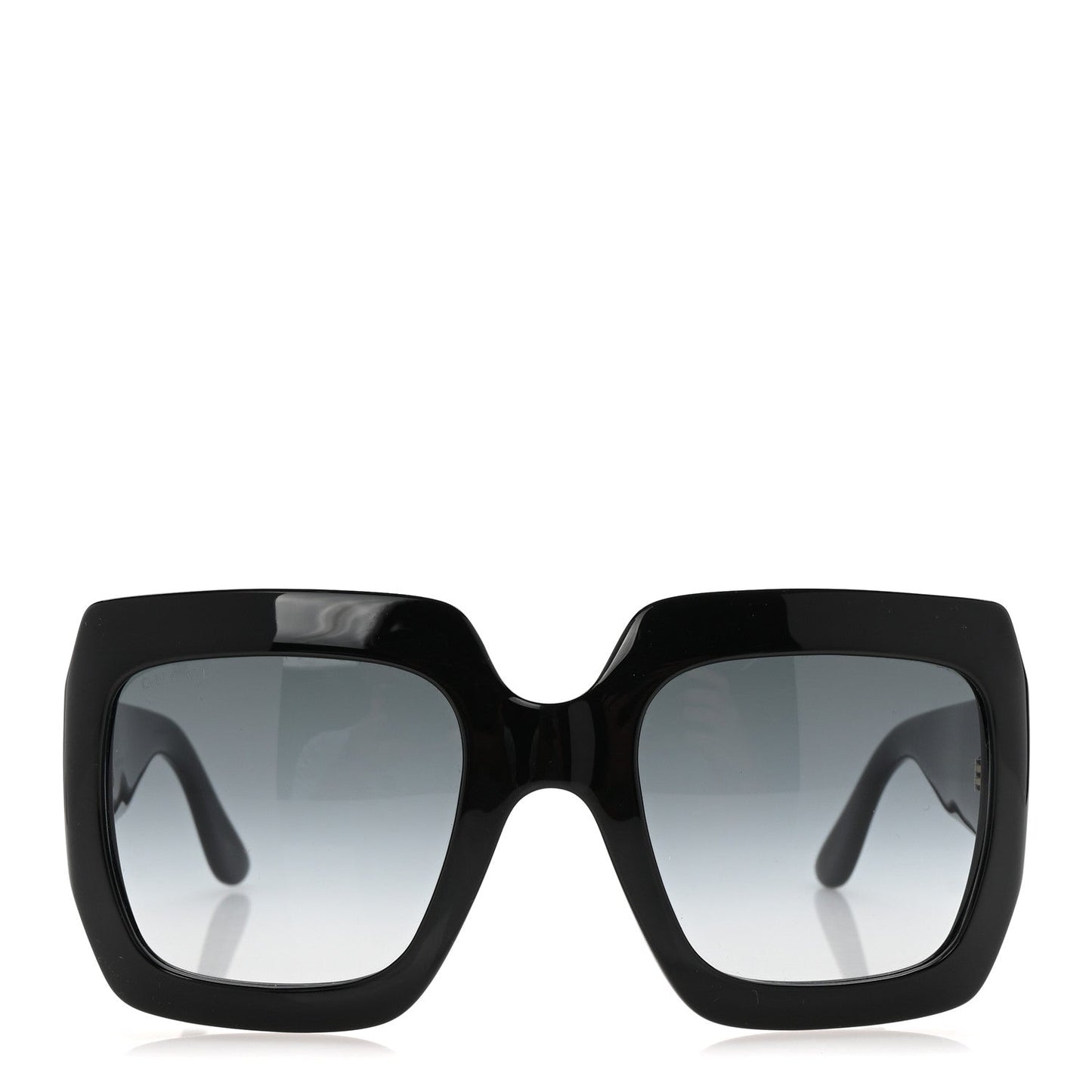 Gucci Acetate Square Frame Sunglasses GG0053S Black