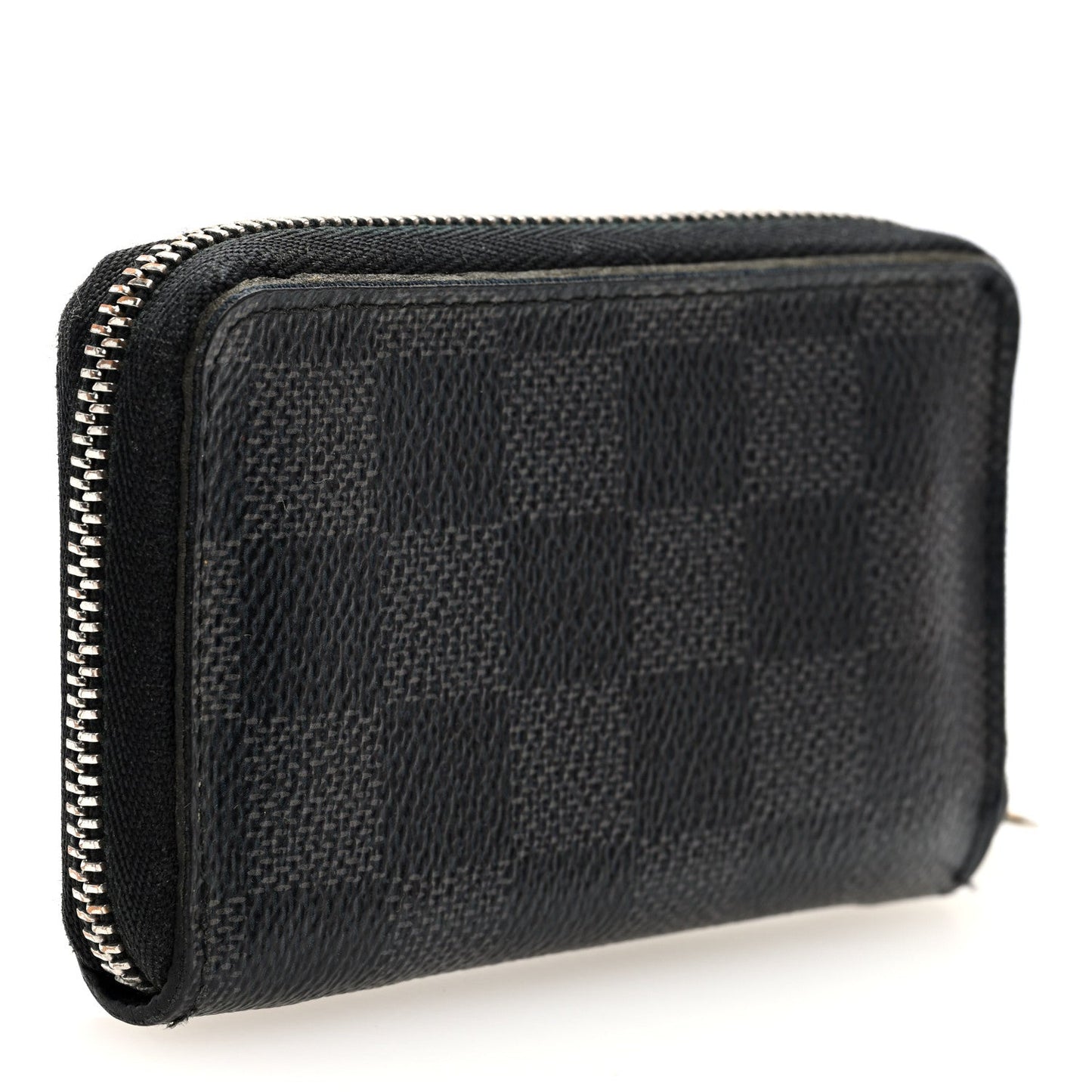 Louis Vuitton Damier Graphite Zippy Coin Purse Vertical