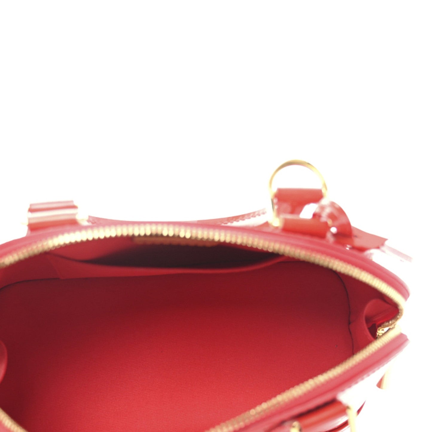 Louis Vuitton Vernis Alma BB Rose Litchi