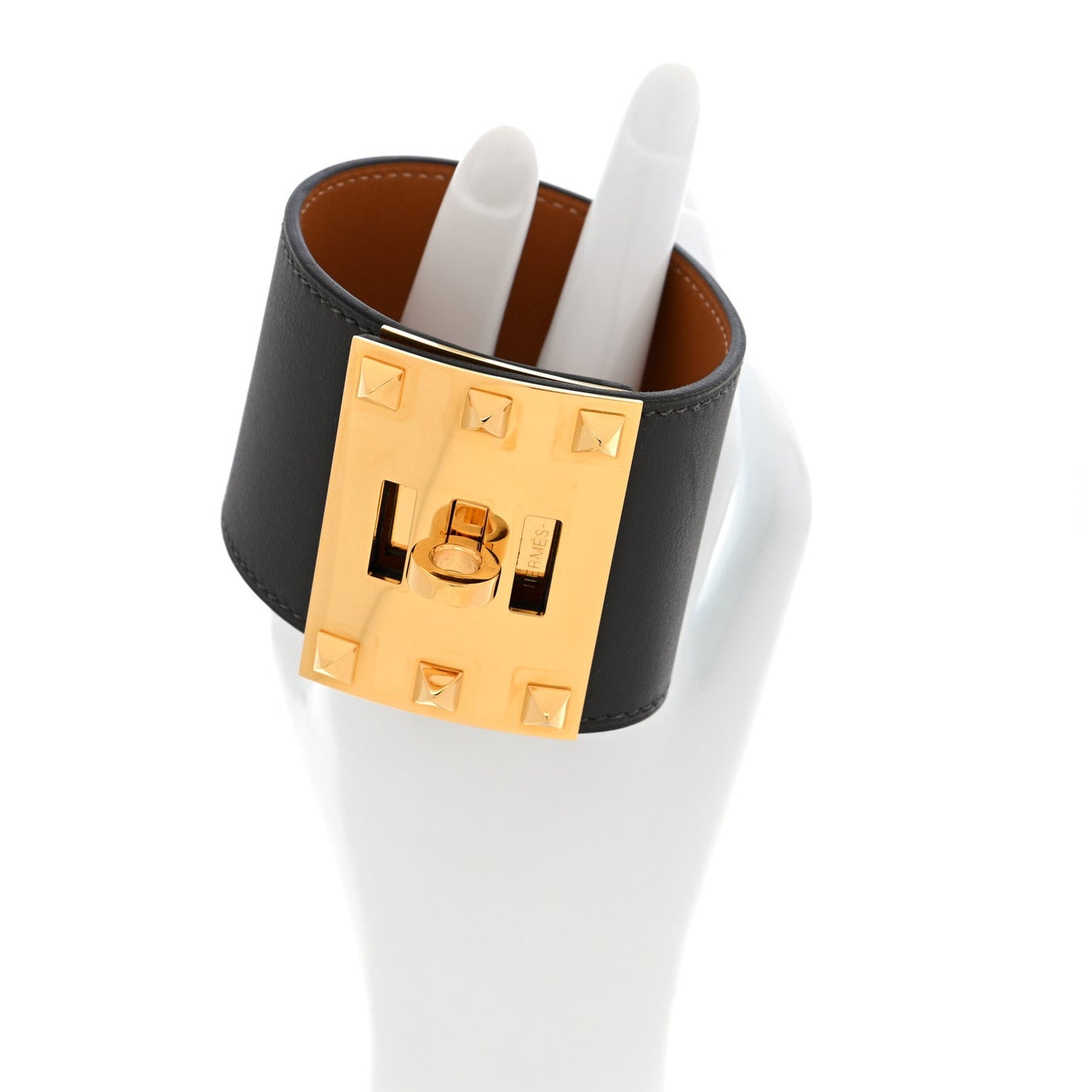 Hermes Swift Kelly Dog Bracelet Graphite