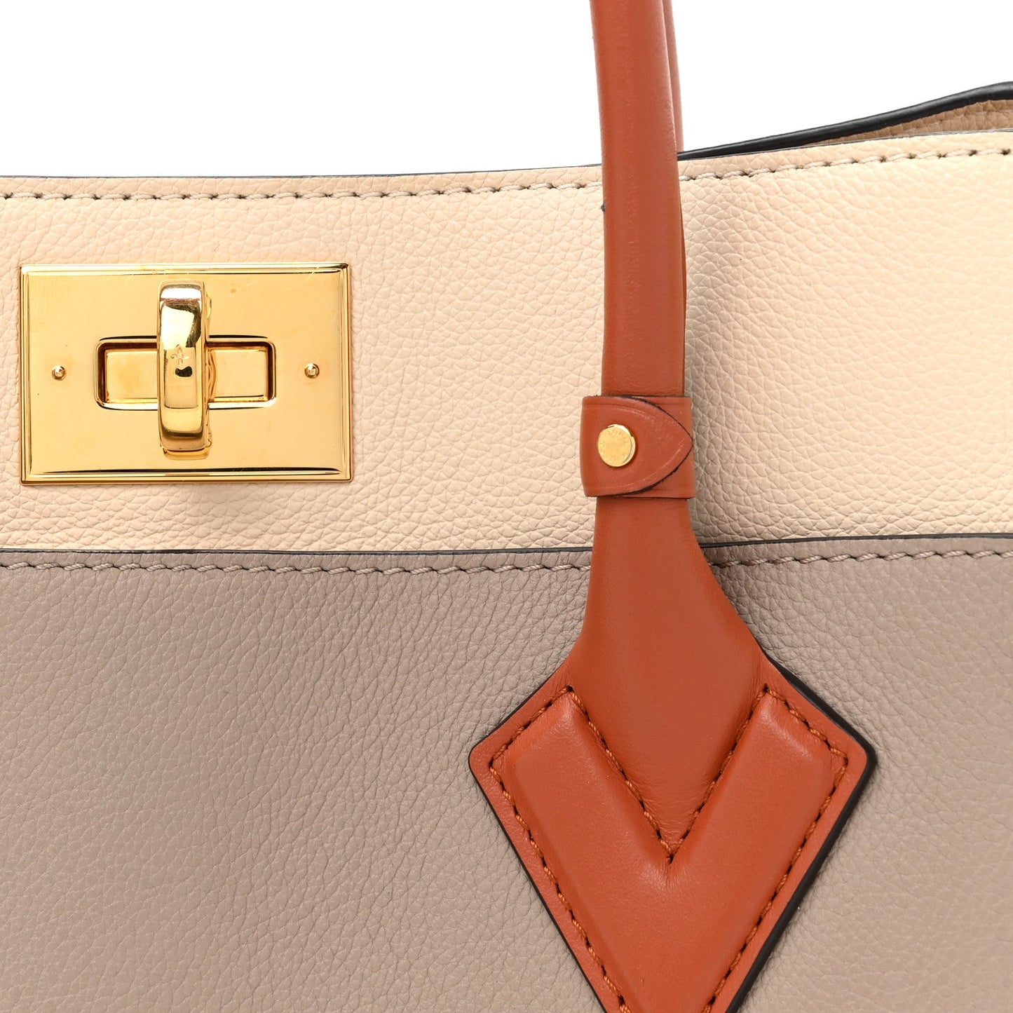 Louis Vuitton Calfskin Monogram Tufting On My Side Galet