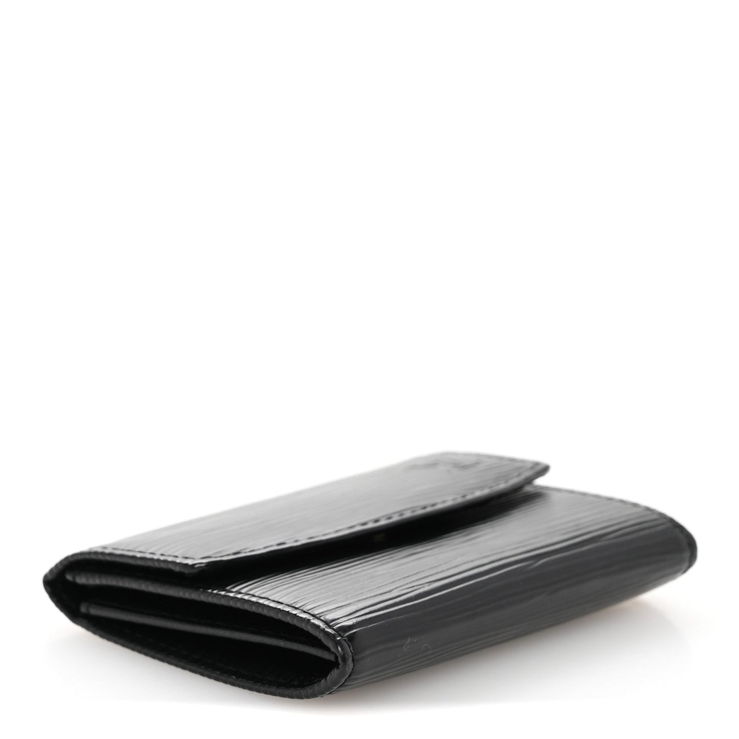 Louis Vuitton Epi Porte-Monnaie Simple Coin Purse Black