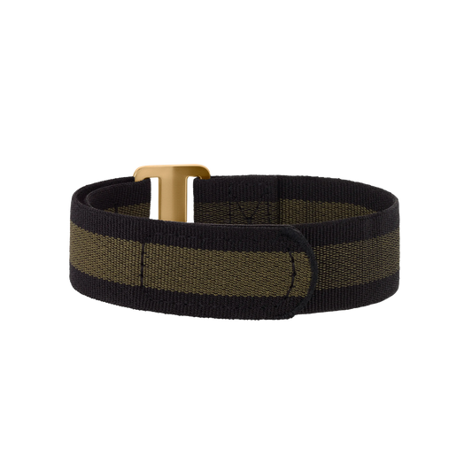 Black & Green NATO Strap