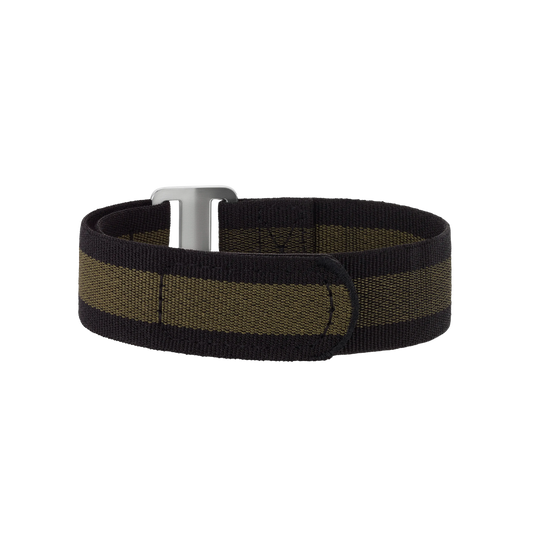 Black & Green NATO Strap