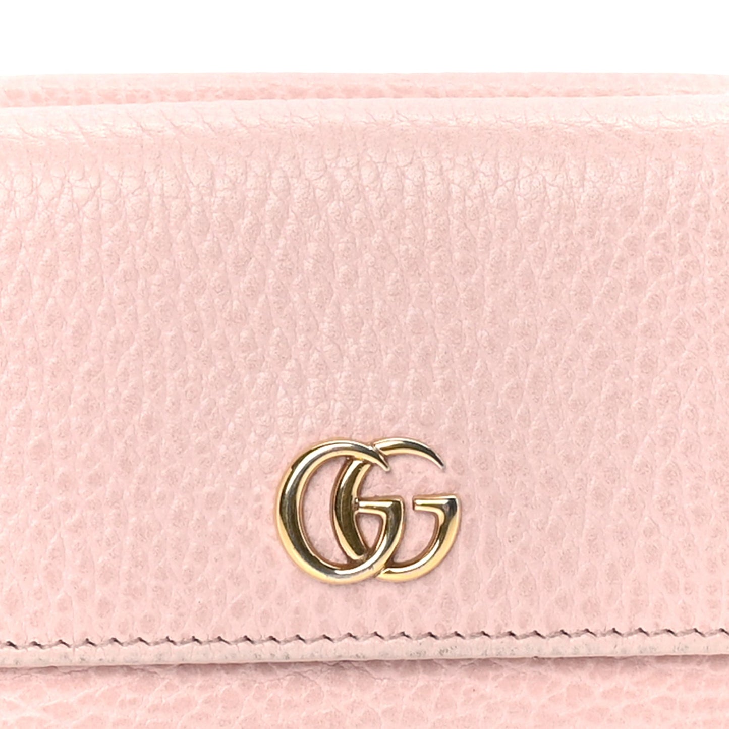 Gucci Dollar Calfskin GG Marmont Compact Wallet Box