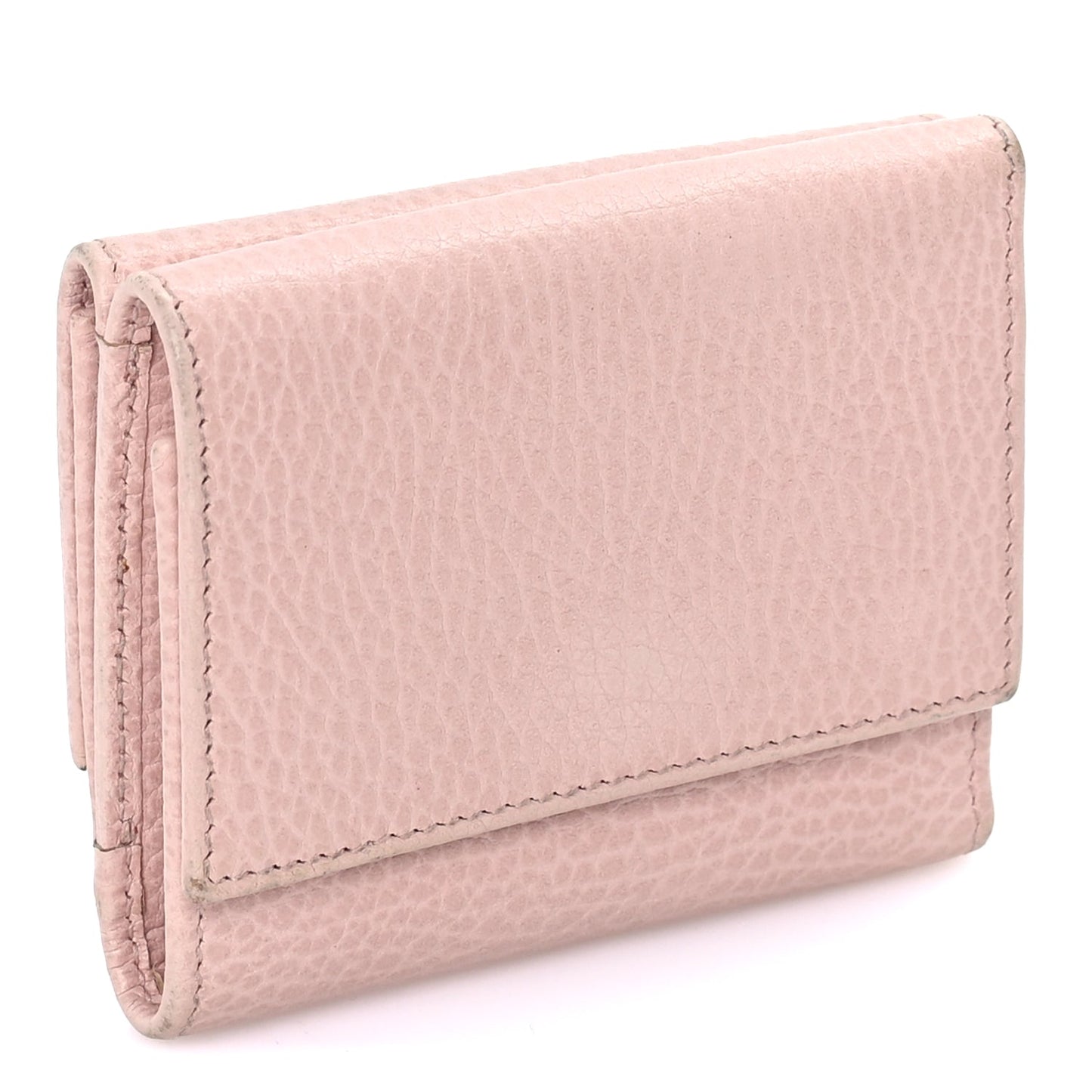Gucci Dollar Calfskin GG Marmont Compact Wallet Box