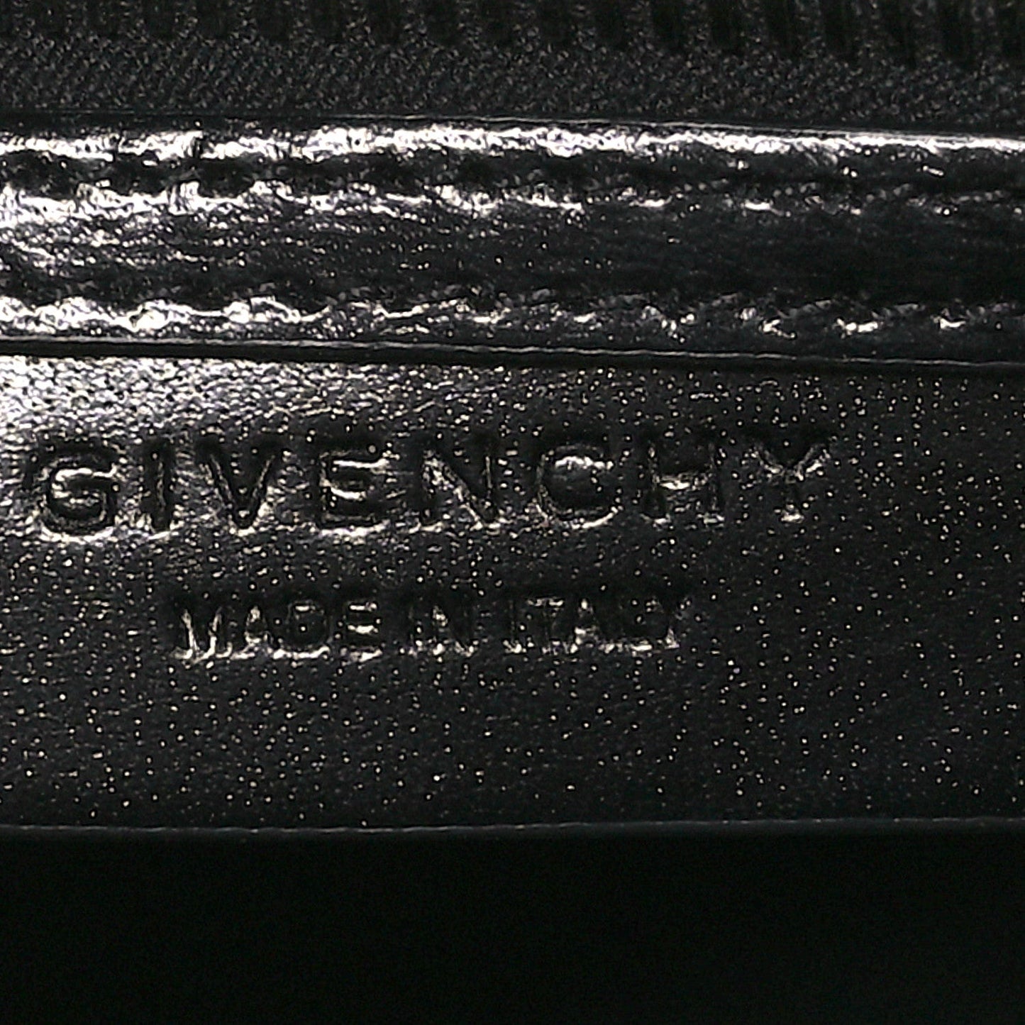 Givenchy Shiny Lord Calfskin Small Antigona Black