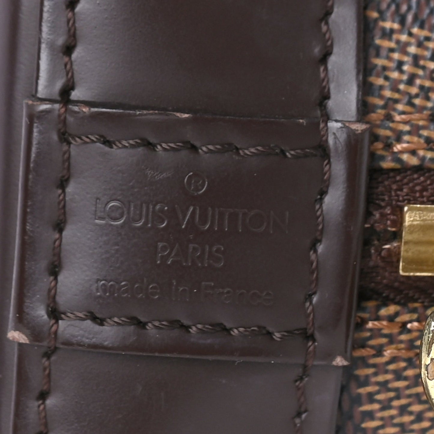 Louis Vuitton Damier Ebene Alma PM