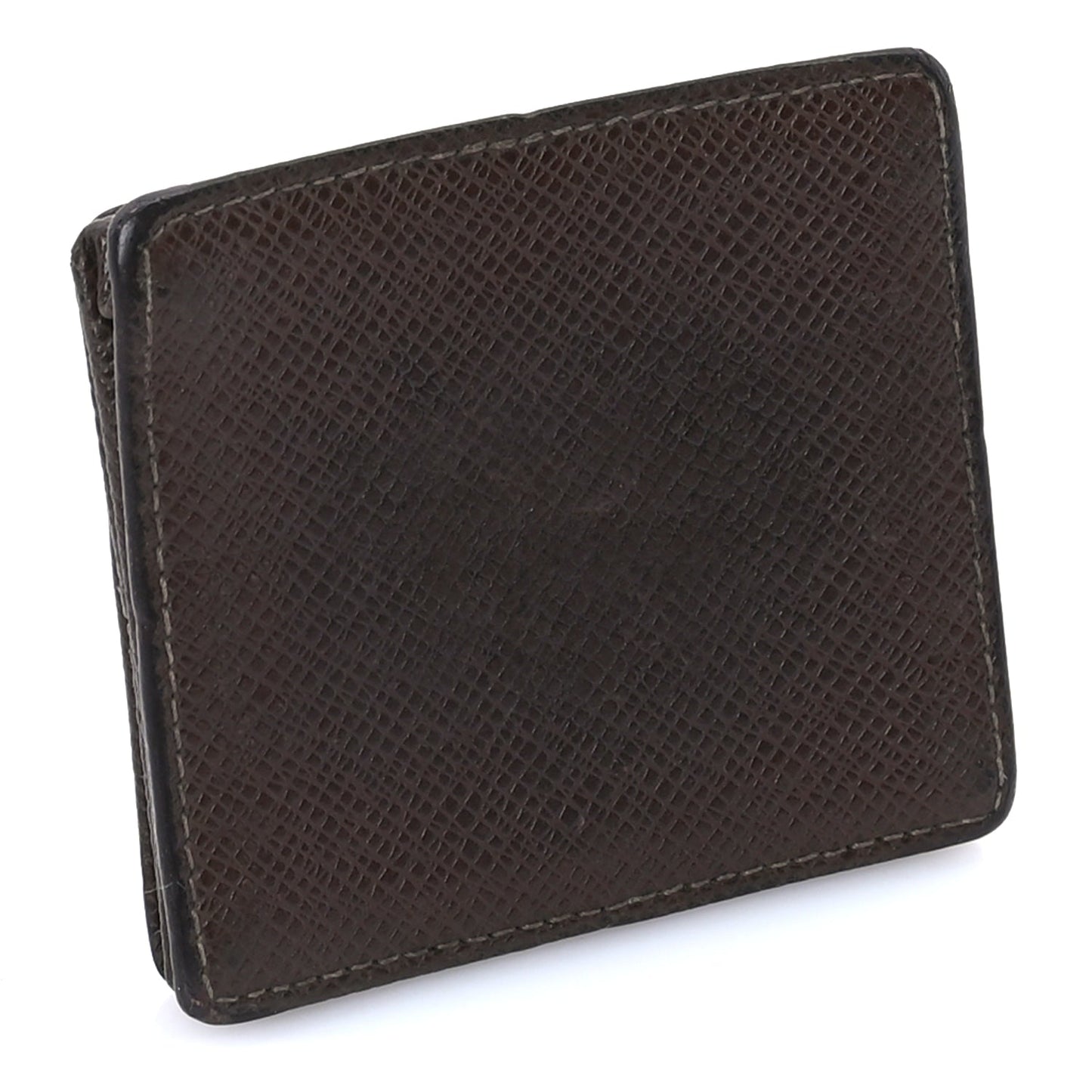 Louis Vuitton Taiga Porte-Monnaie Boite Coin Purse  Grizzli