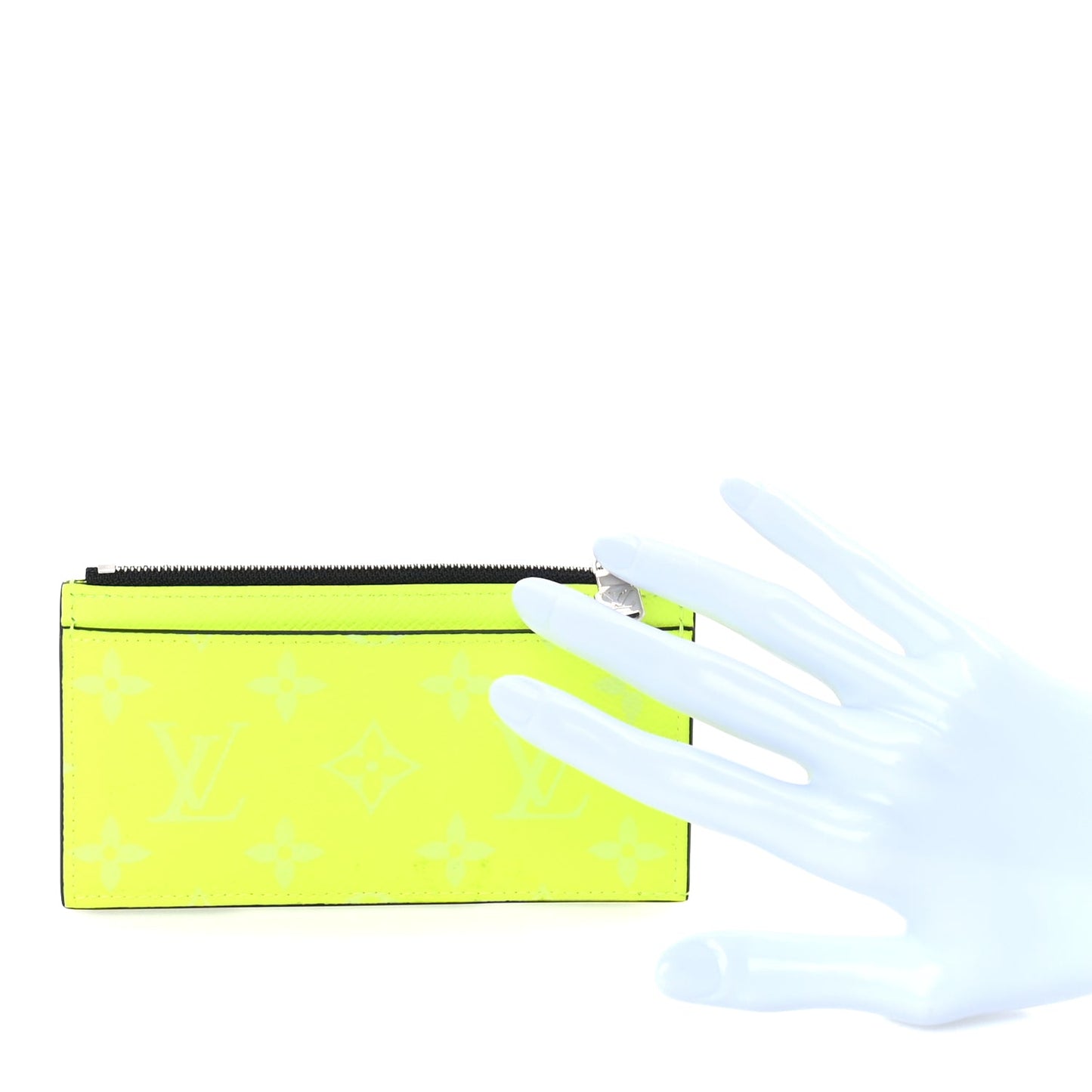 Louis Vuitton Taigarama Coin Card Holder  Yellow