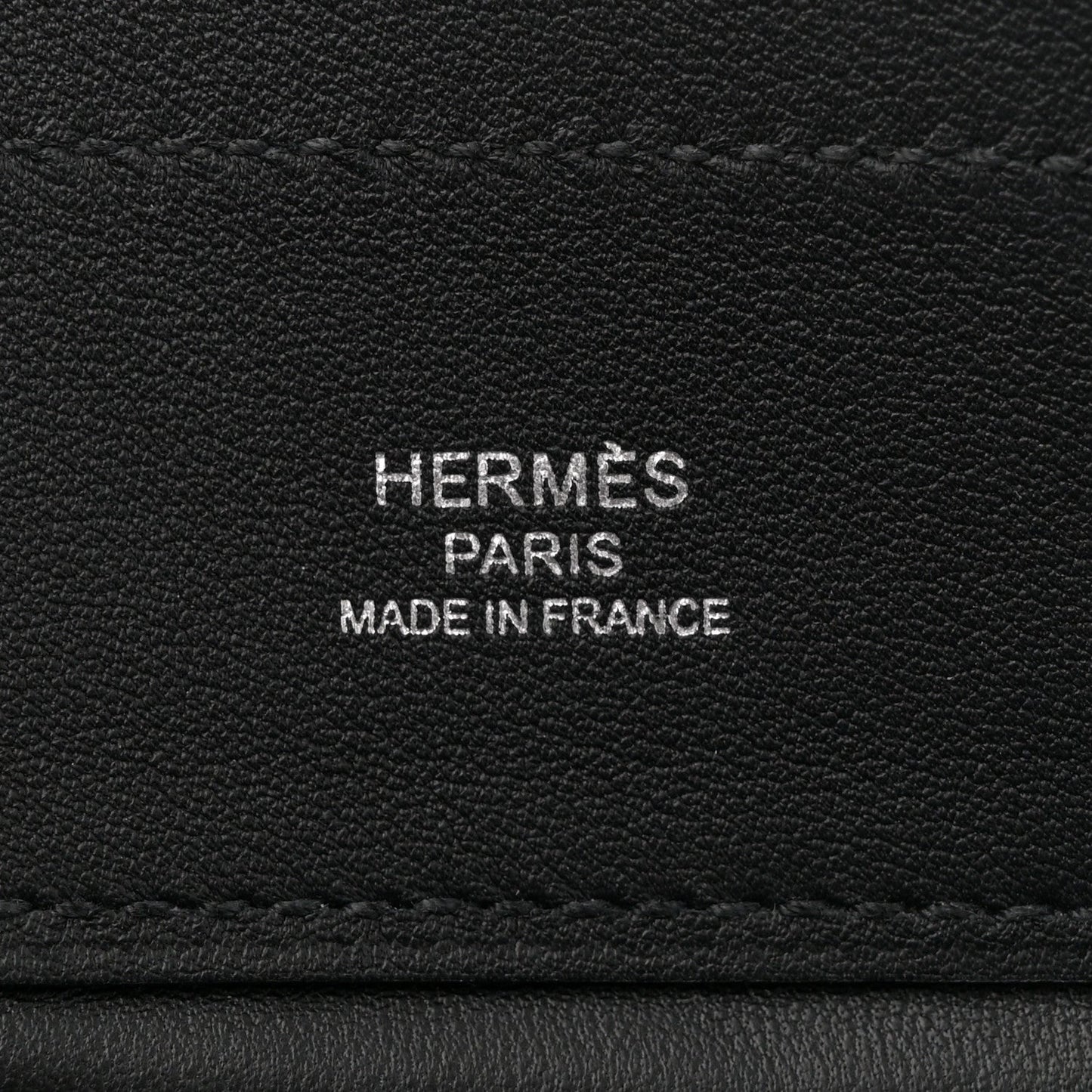 Hermes Milo Lambskin Swift Mini Aline Black