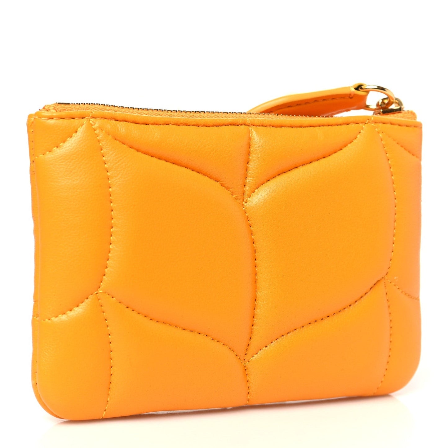Mulberry MULBERRY Nappa Softie Zip Coin Pouch Double Yellow