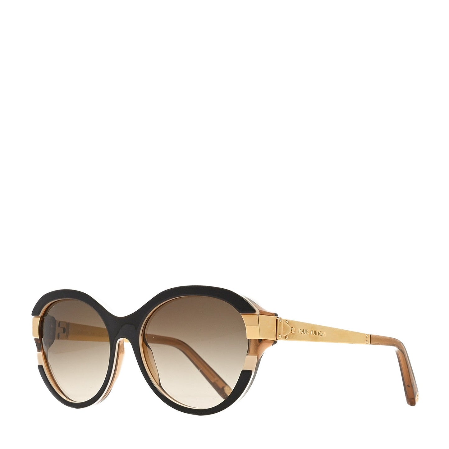 Louis Vuitton Petit Soupcon Cat Eye Sunglasses Z0487W Brown