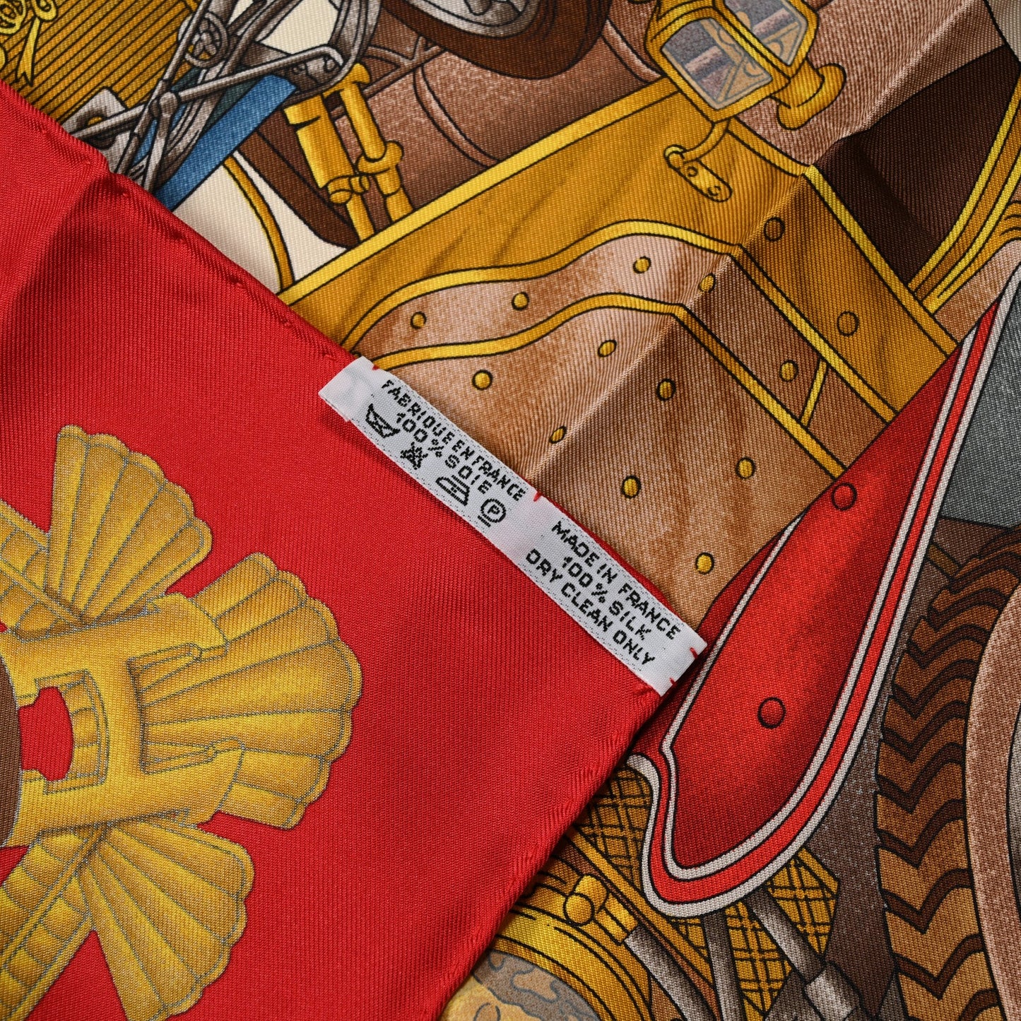 Hermes Silk Automobile Scarf 90