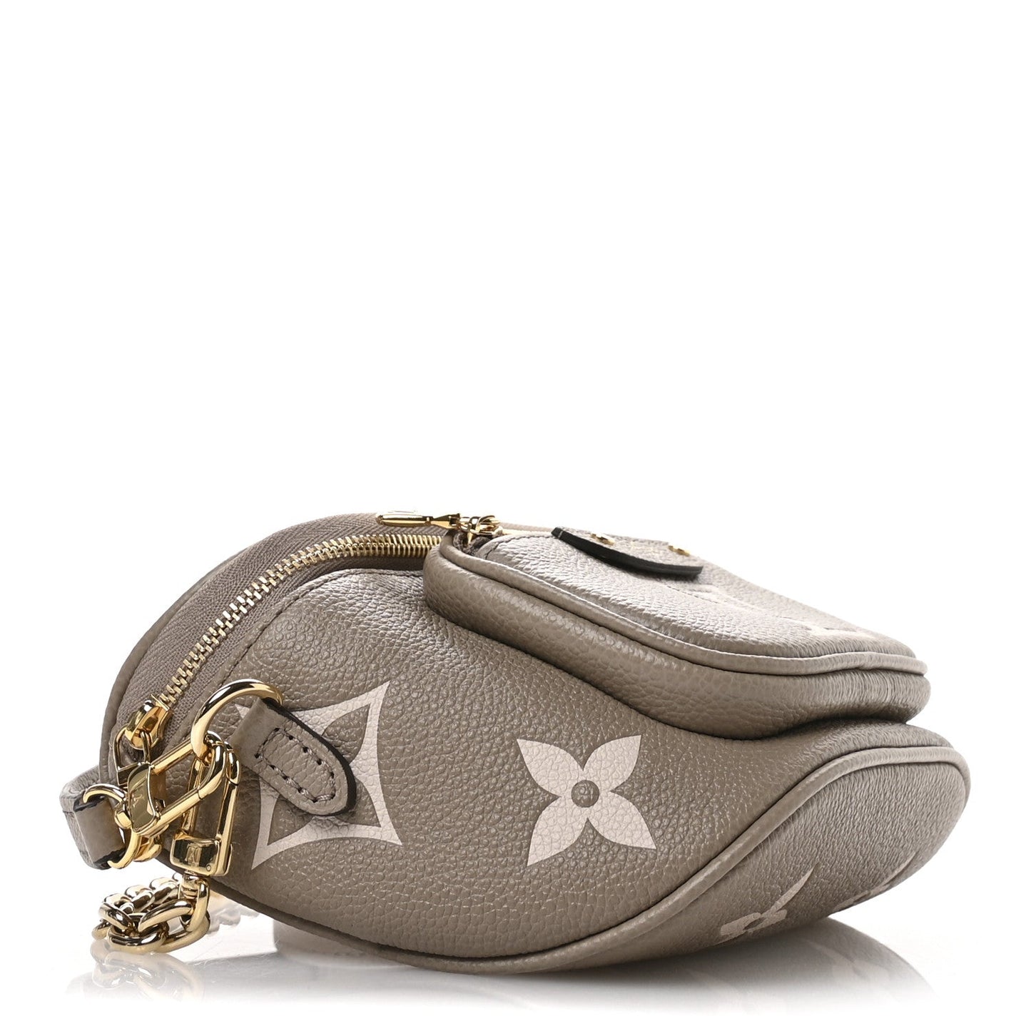 Louis Vuitton Empreinte Monogram Giant Mini Bumbag Tourterelle Cream