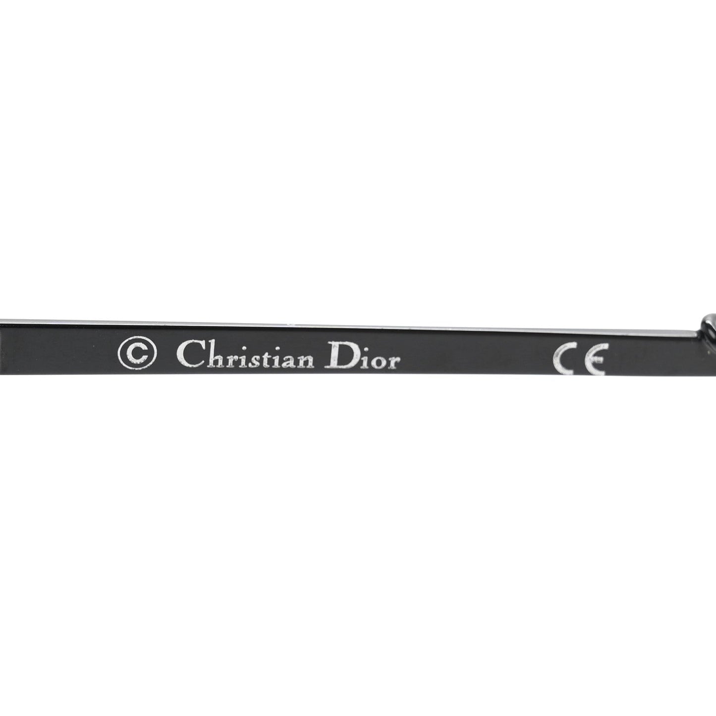 Christian Dior Sculpt Cat Eye Sunglasses Black Blue