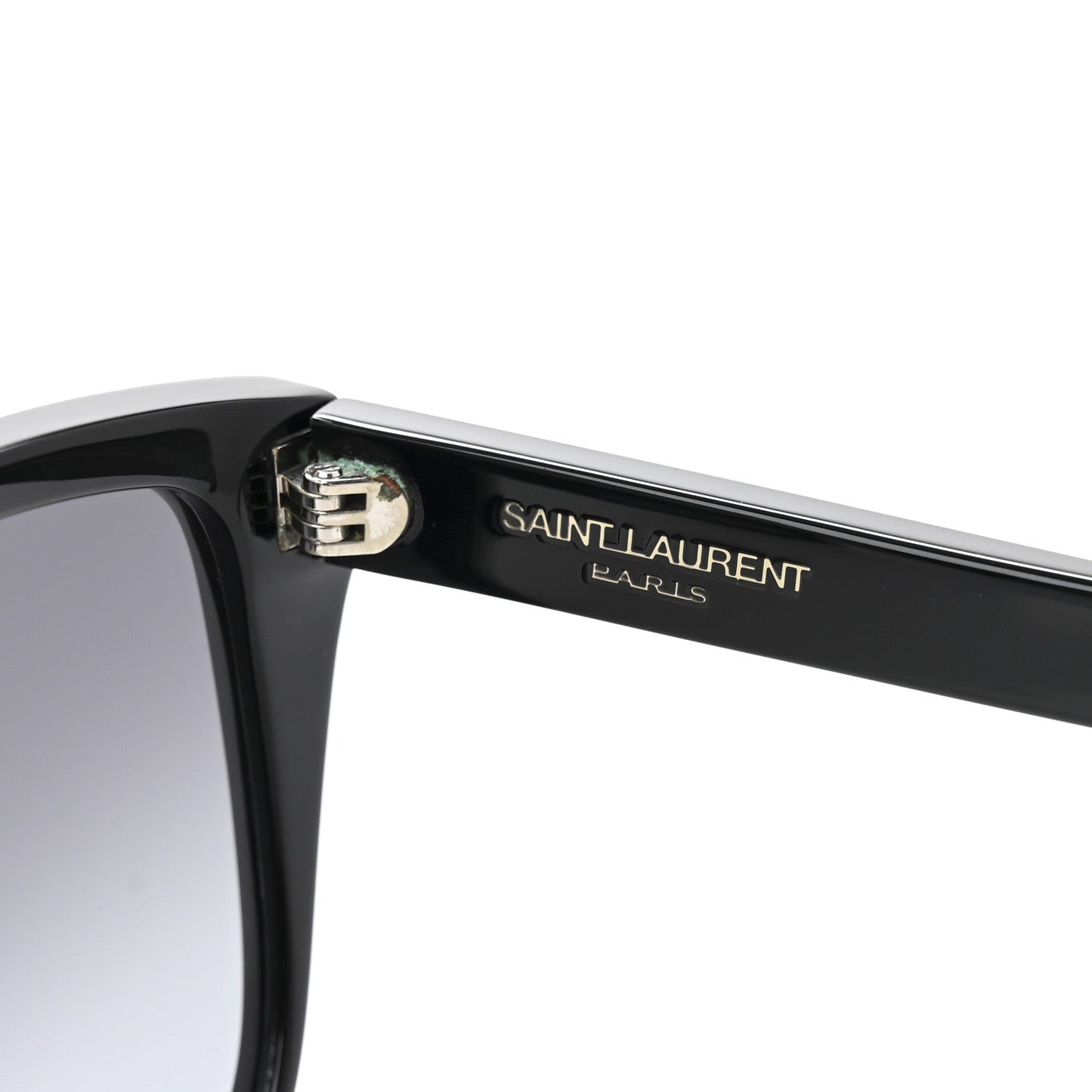 Saint Laurent Acetate SL1 Sunglasses Black