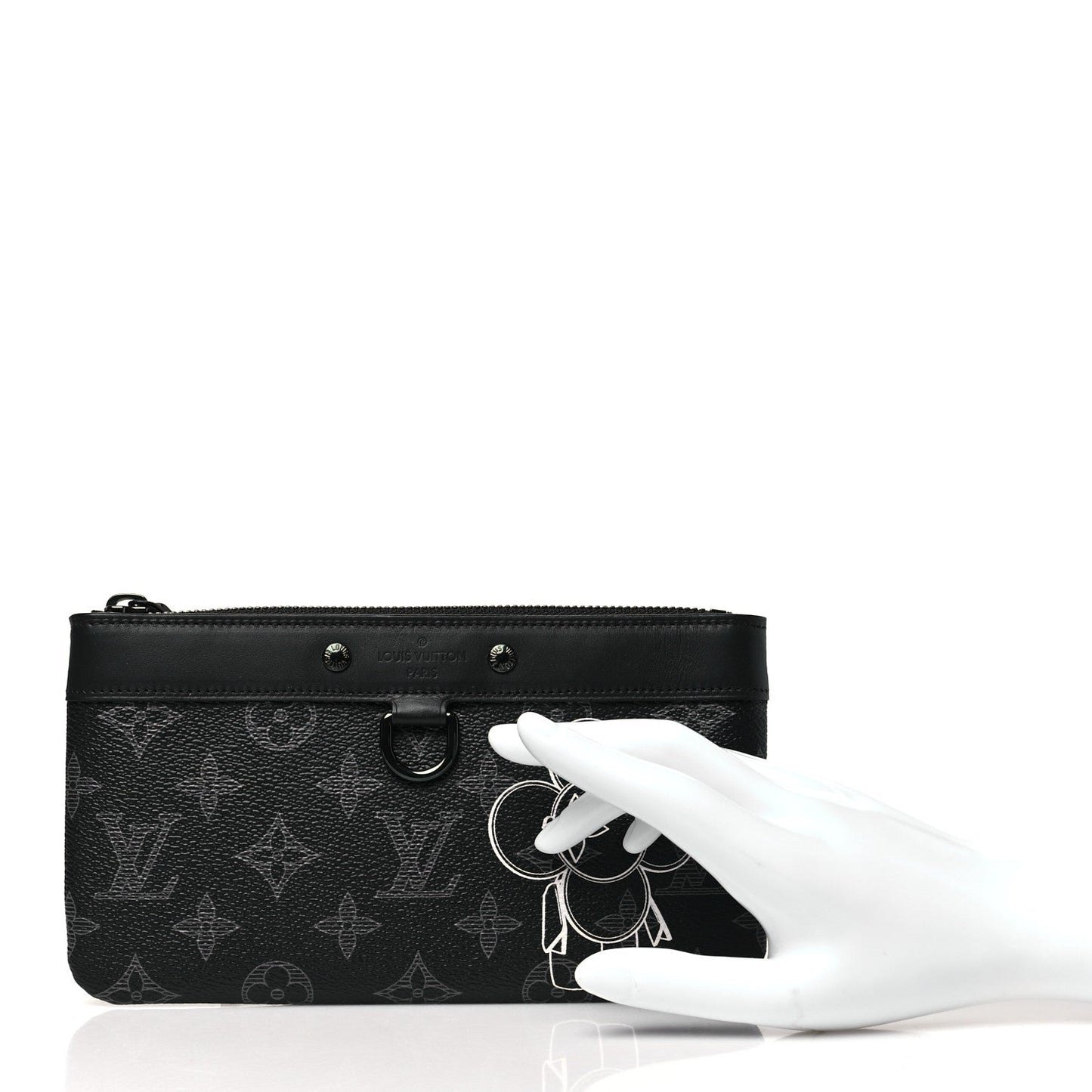 Louis Vuitton Monogram Eclipse Vivienne Pochette Apollo PM
