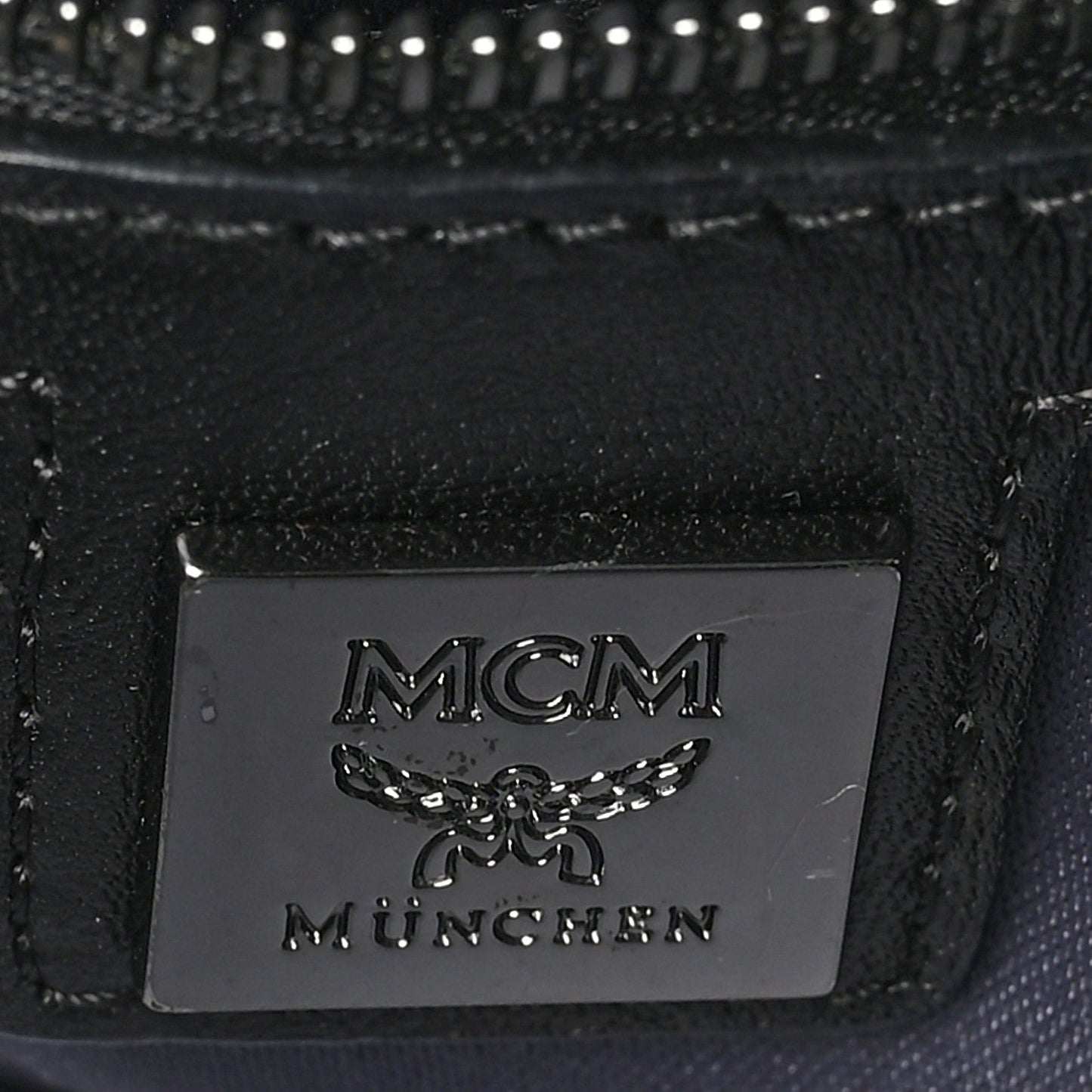 MCM MCM Visetos Studded Small Dual Stark Backpack Denim