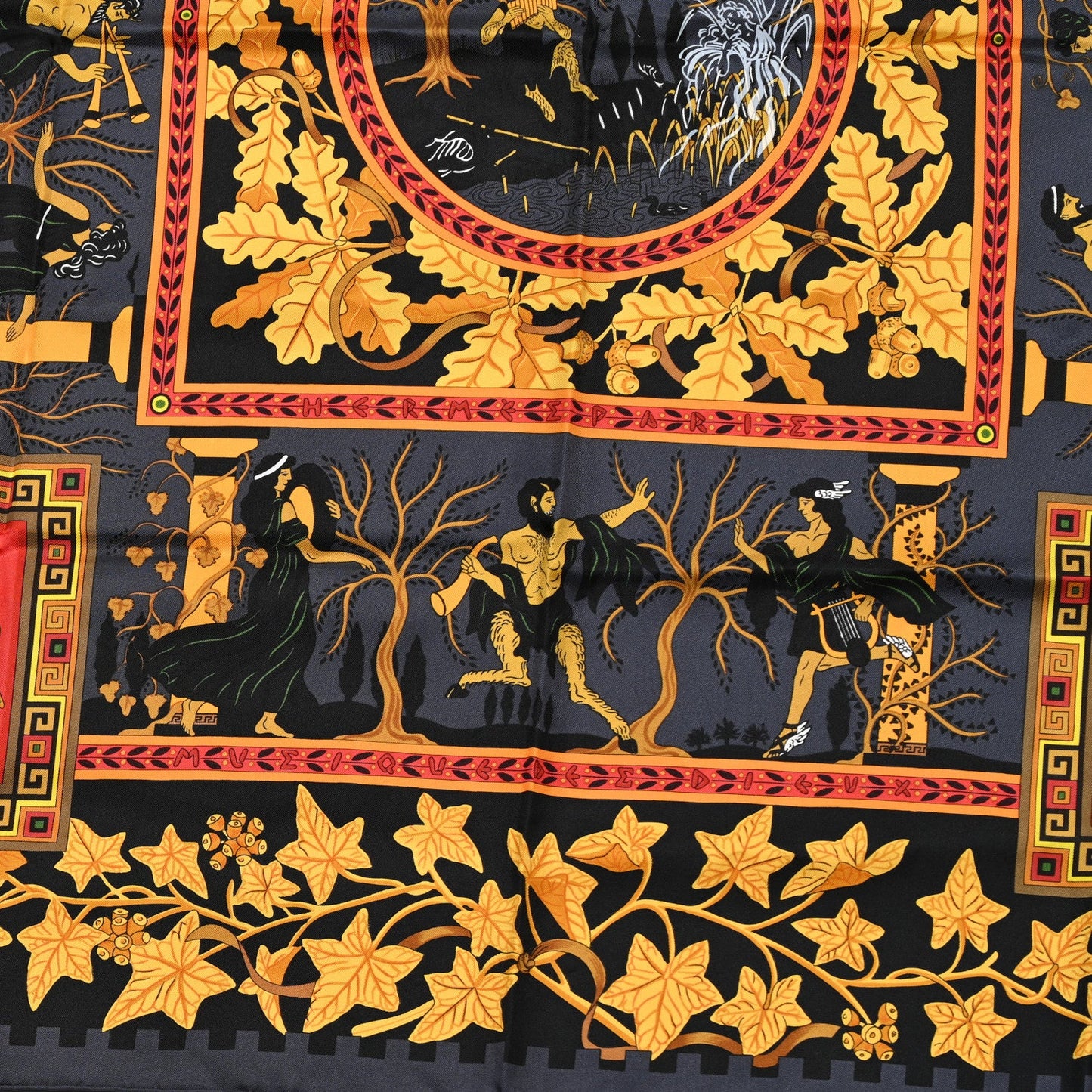 Hermes Silk Musique Des Dieux Scarf 90