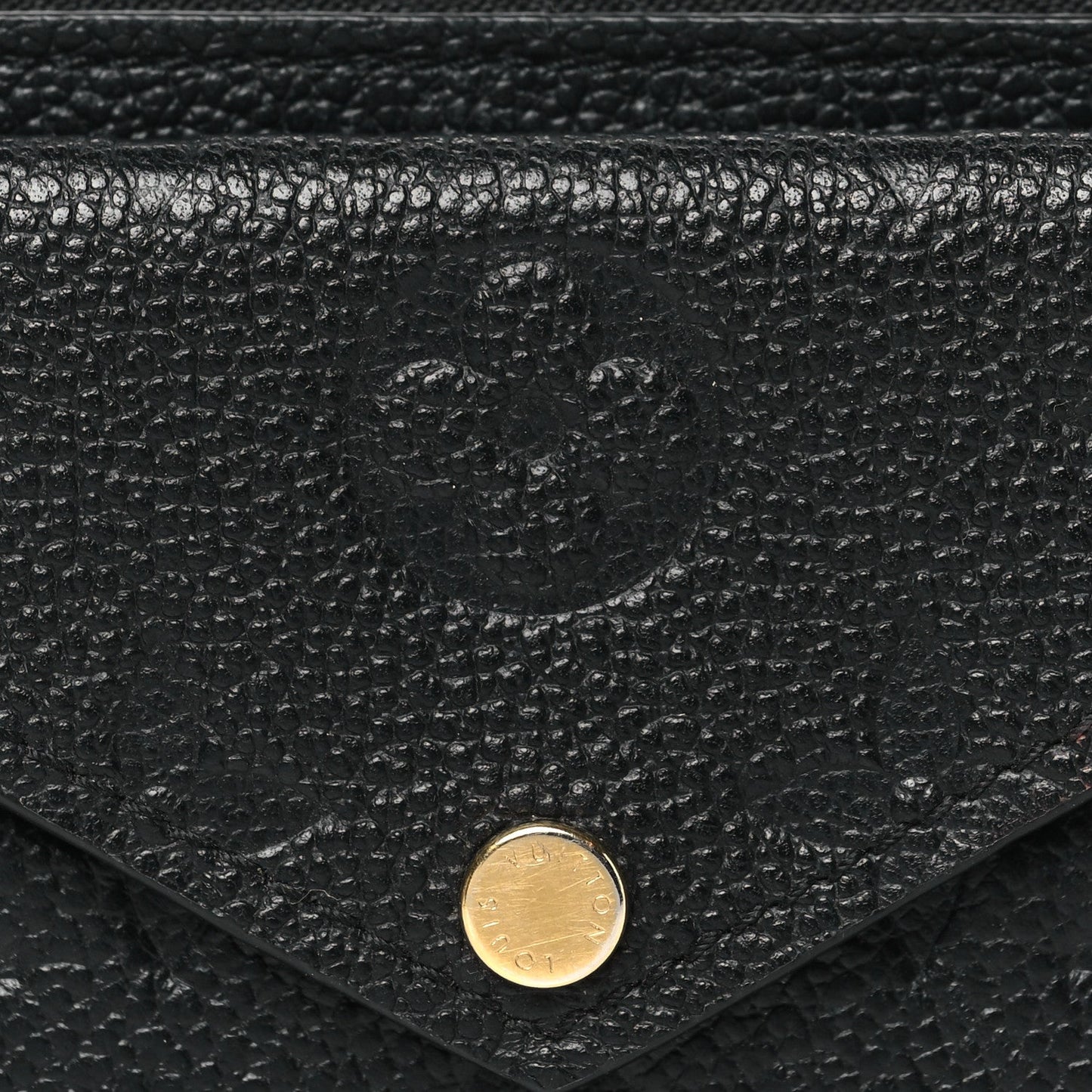 Louis Vuitton Empreinte Recto Verso Card Holder Black
