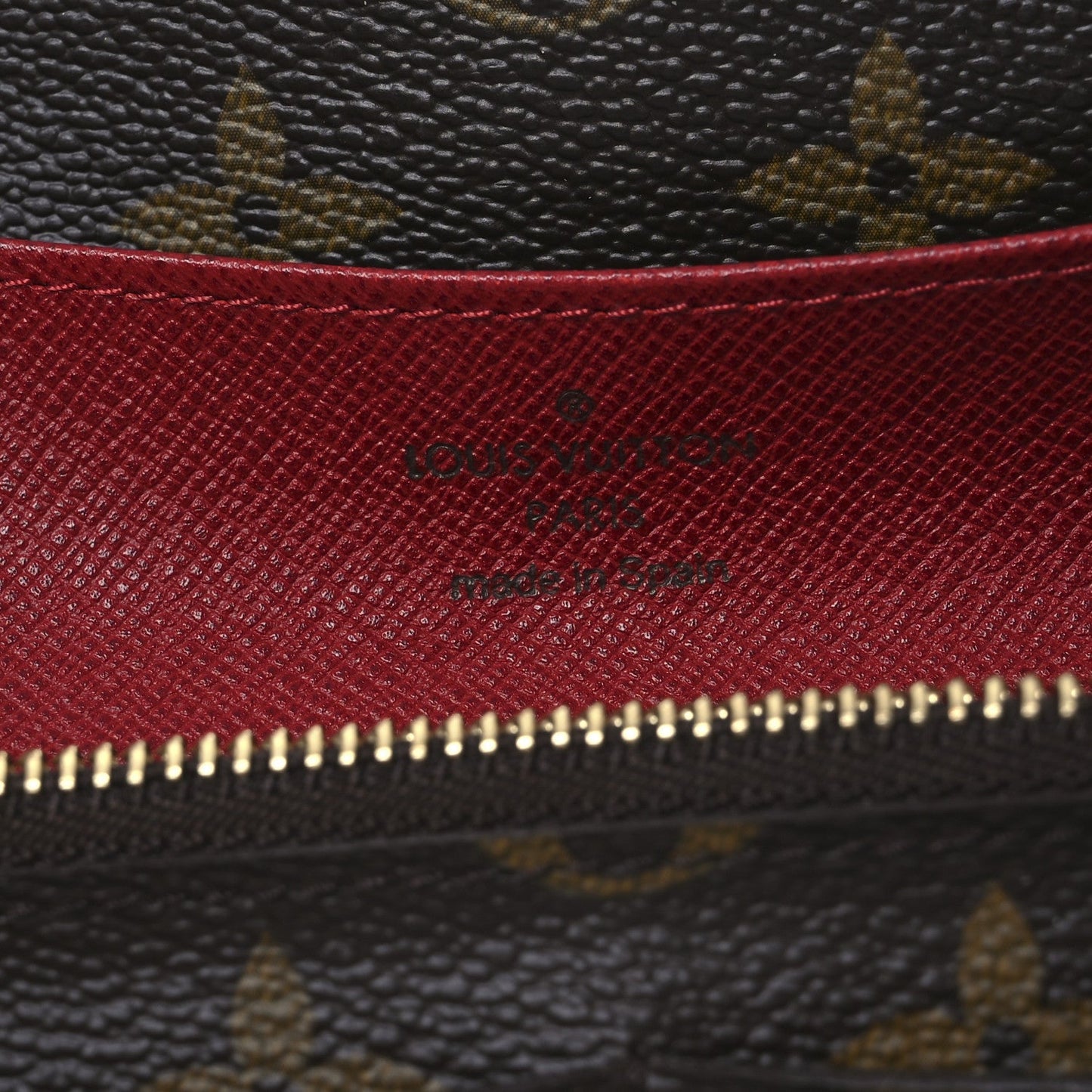 Louis Vuitton Monogram Emilie Wallet Fuchsia