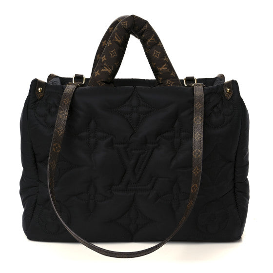 Louis Vuitton Econyl Monogram Pillow Giant Onthego MM Black