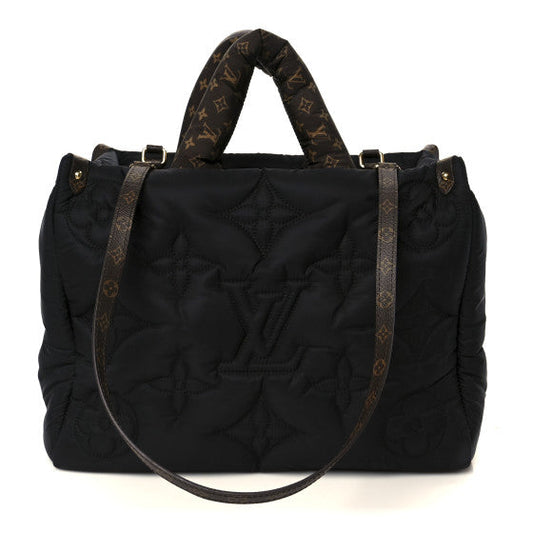 Louis Vuitton Econyl Monogram Pillow Giant Onthego MM Black