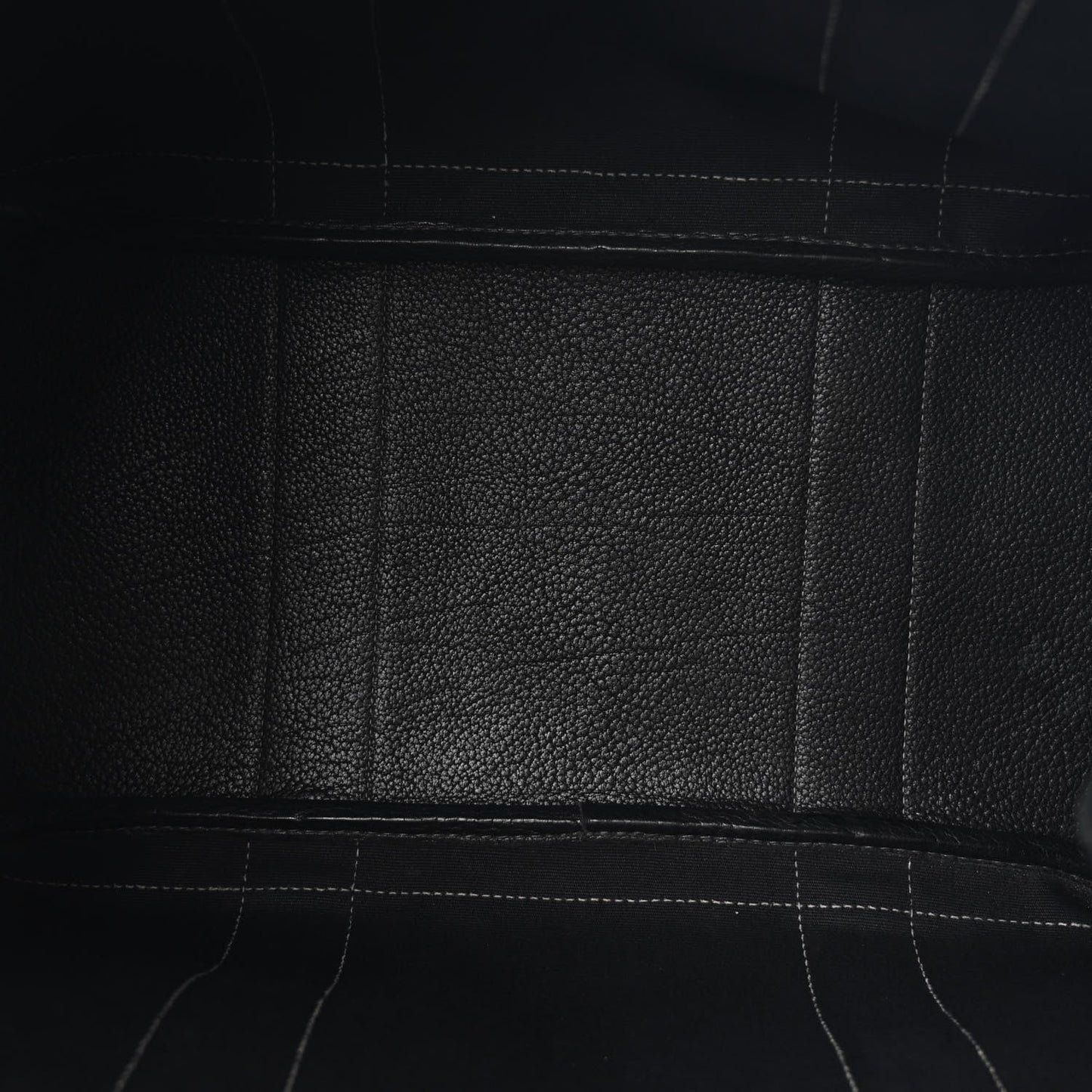 Hermes Toile Negonda Garden Party Tote 36 MM Black