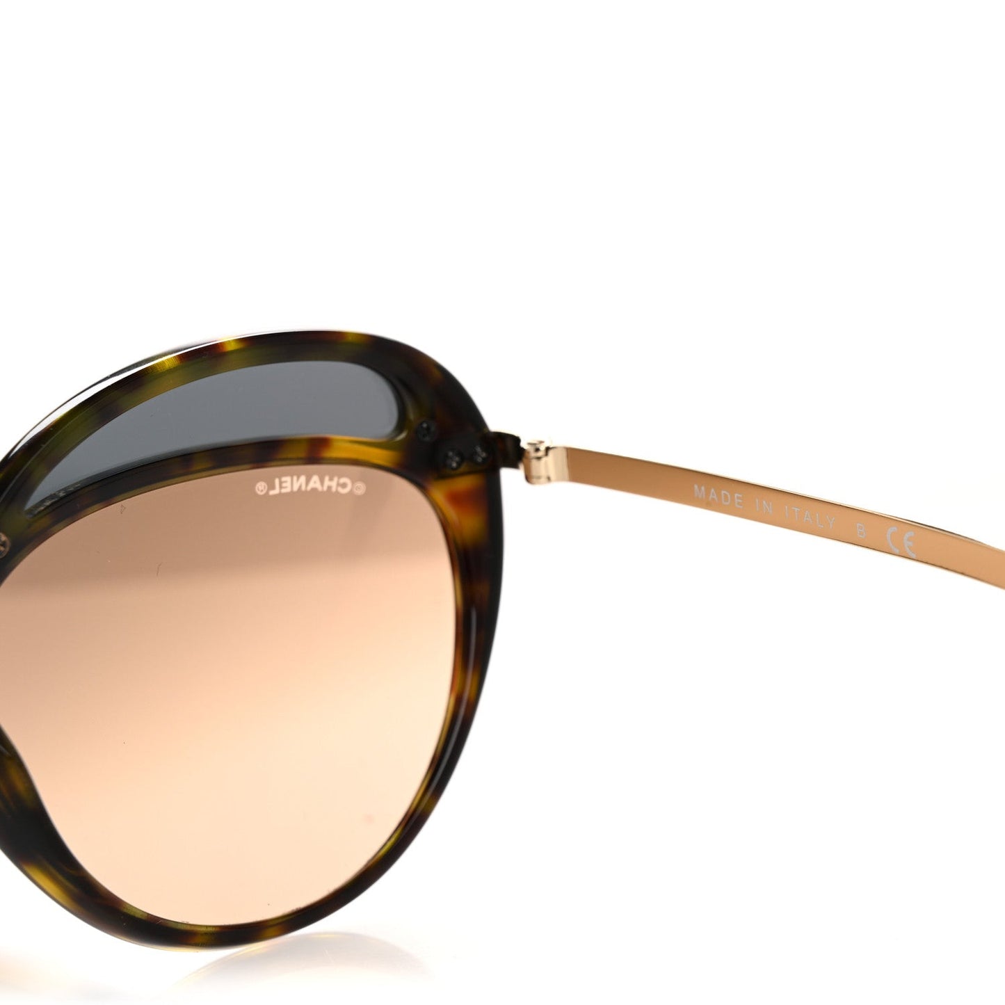 Chanel Acetate Butterfly Runway Sunglasses 5379 Tortoise