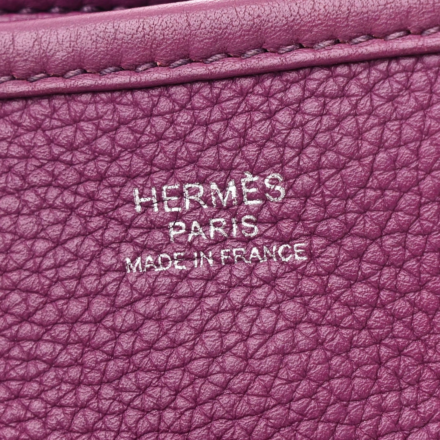 Hermes Taurillon Clemence Evelyne III PM Anemone