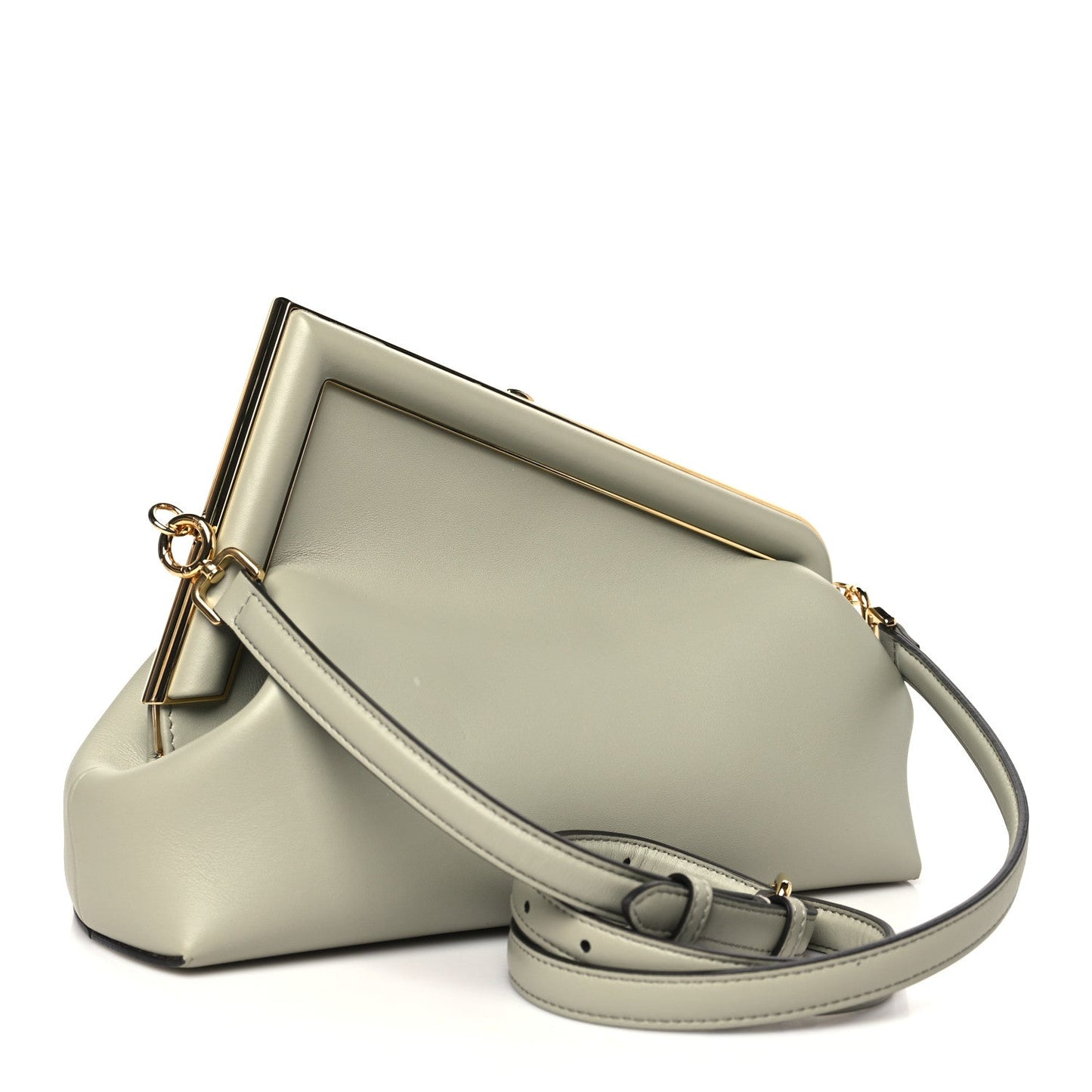 Fendi Shiny Nappa Midi First Green Tea