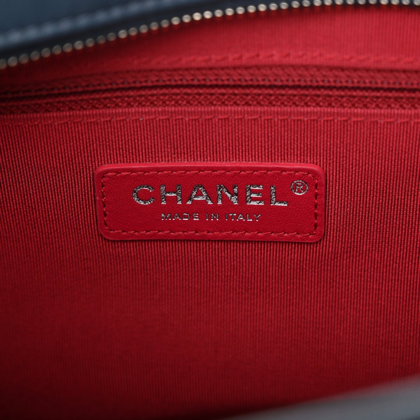Chanel Aged Calfskin Quilted Medium Gabrielle Hobo Blue