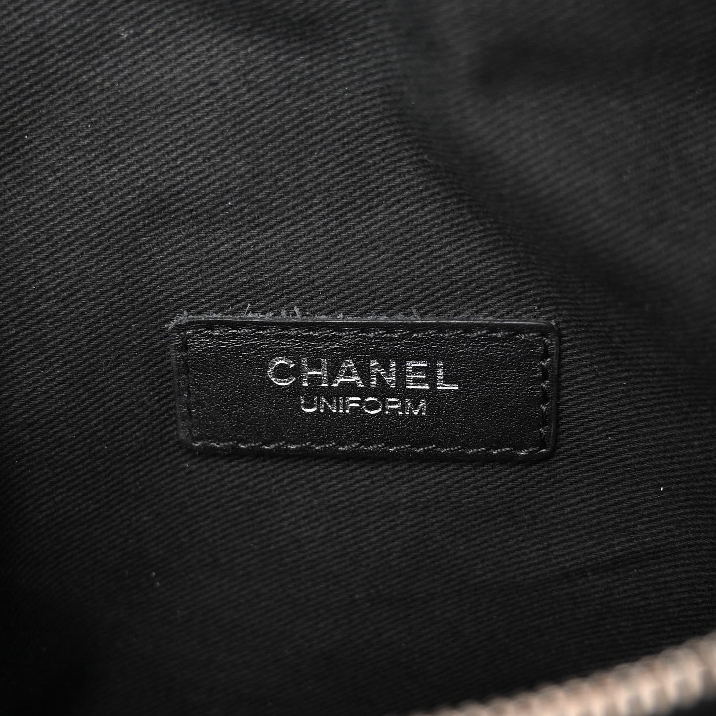 Chanel Calfskin Quilted Waist Belt Bag Black