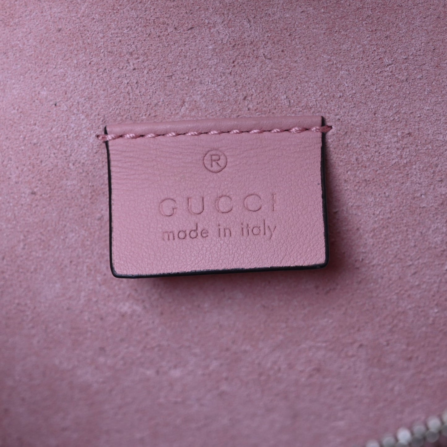 Gucci GG Supreme Monogram Suede Crystal Small Dionysus Shoulder Bag Beige Ebony Light Peonia