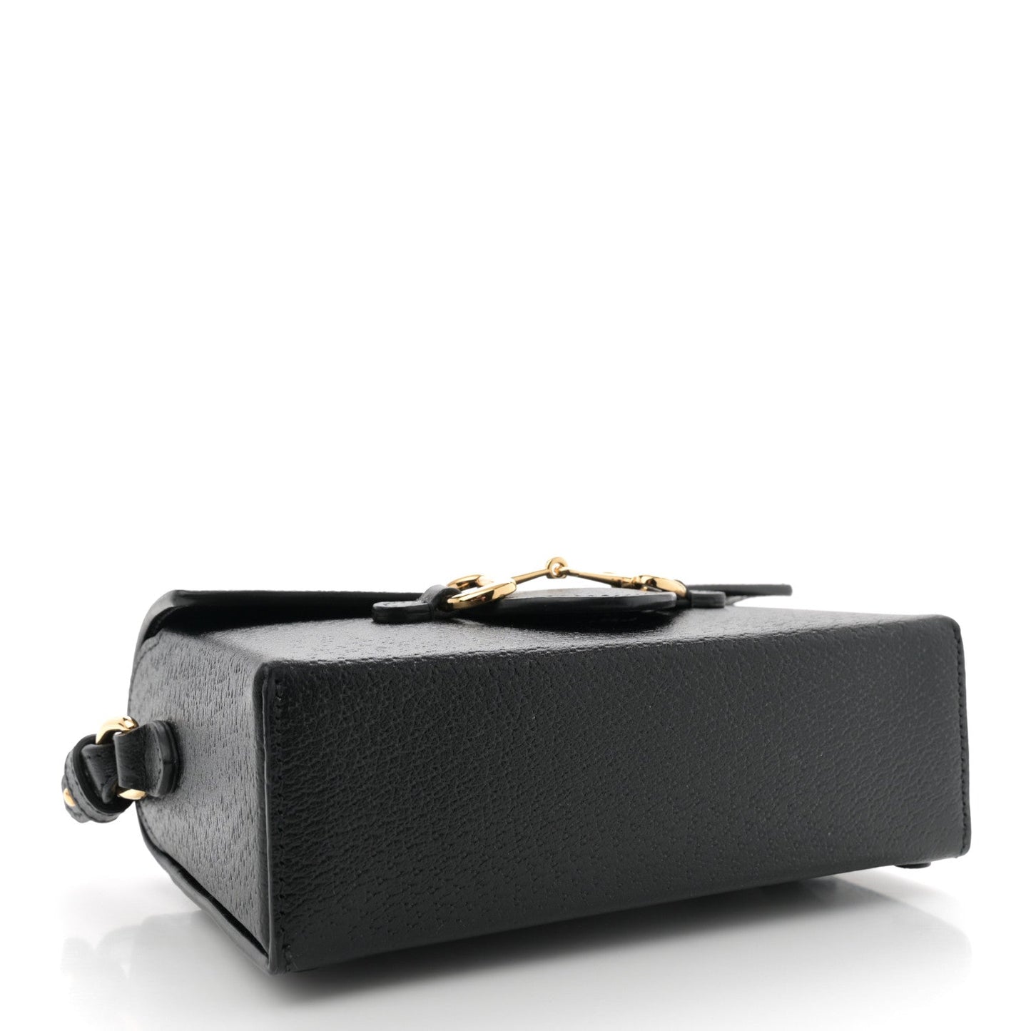 Gucci Calfskin Horsebit 1955 Shoulder Bag Black