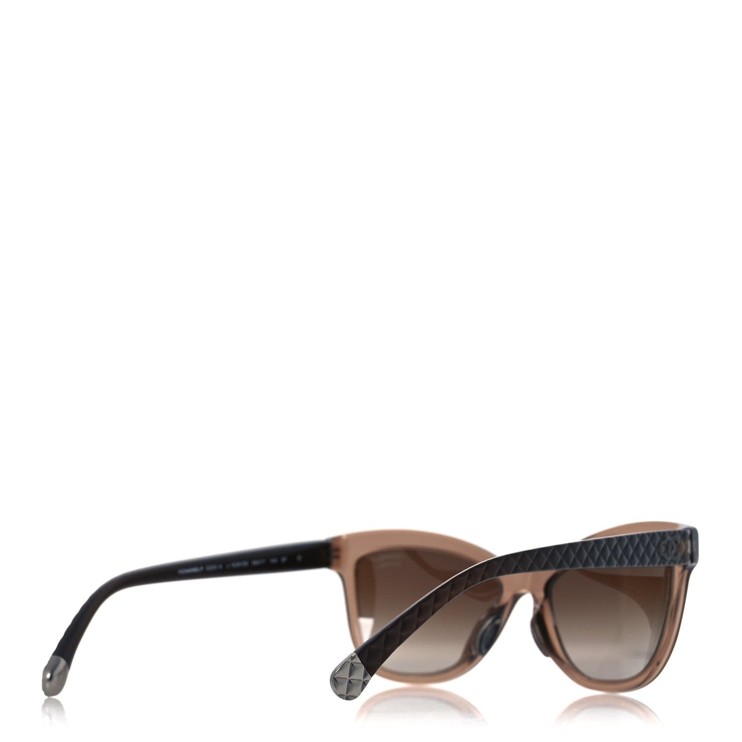 Chanel Polarized CC Cat Eye Sunglasses 5330-A Brown