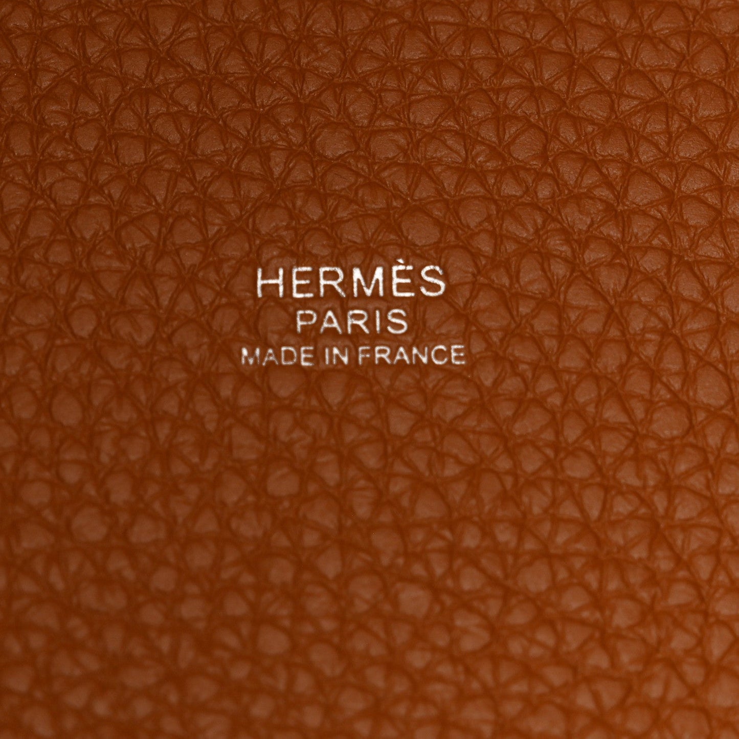 Hermes Taurillon Clemence Picotin Lock 22 MM Gold