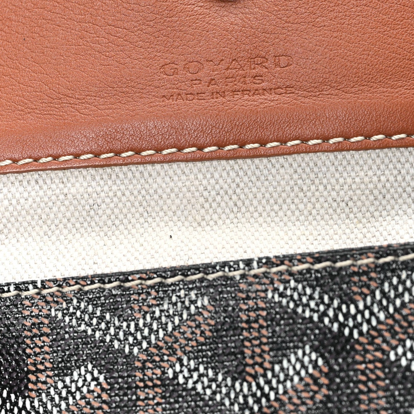 Goyard Goyardine Saint Louis GM Black Gold