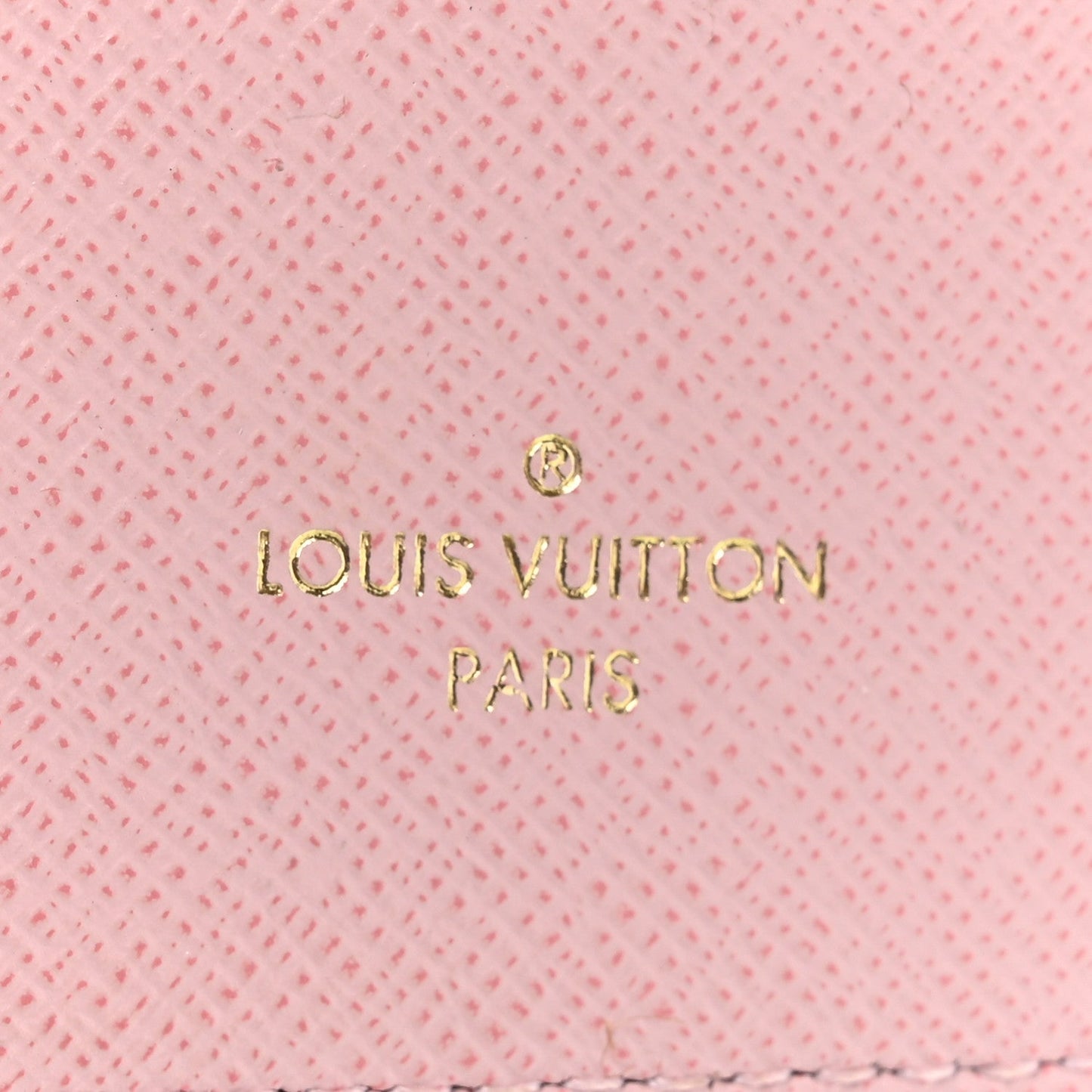 Louis Vuitton Damier Azur Victorine Wallet Rose Ballerine