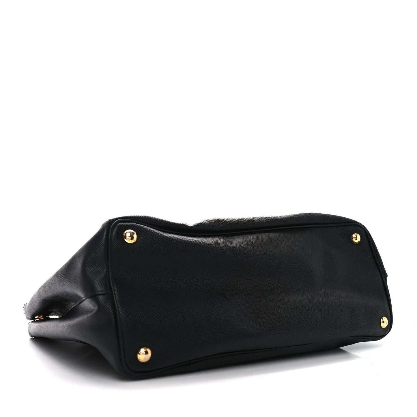 Prada Saffiano Lux Large Galleria Double Zip Tote Black