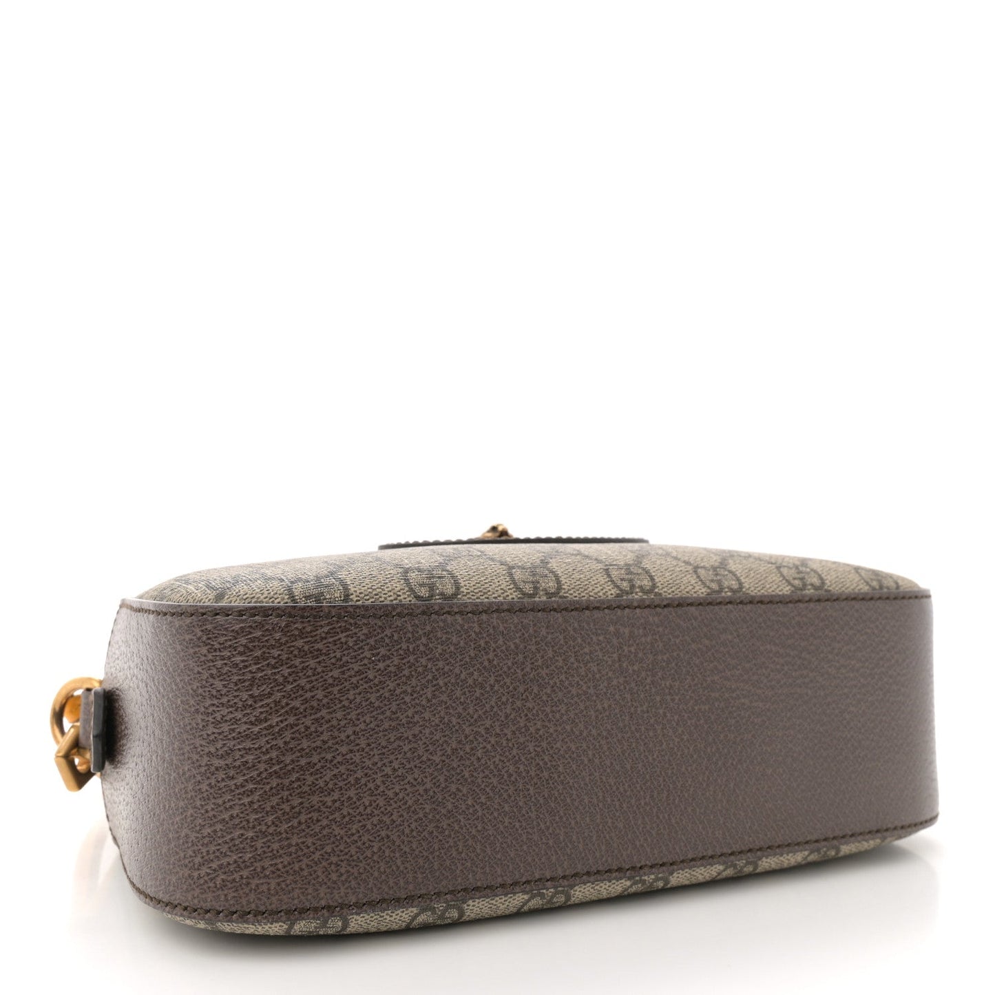 Gucci GG Supreme Monogram Web Neo Vintage Shoulder Bag Beige New Acero Crop