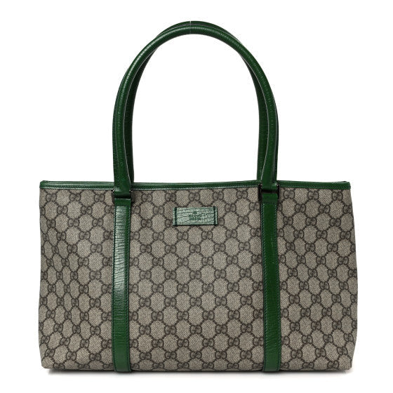 Gucci GG Plus Monogram Medium Joy Tote Green