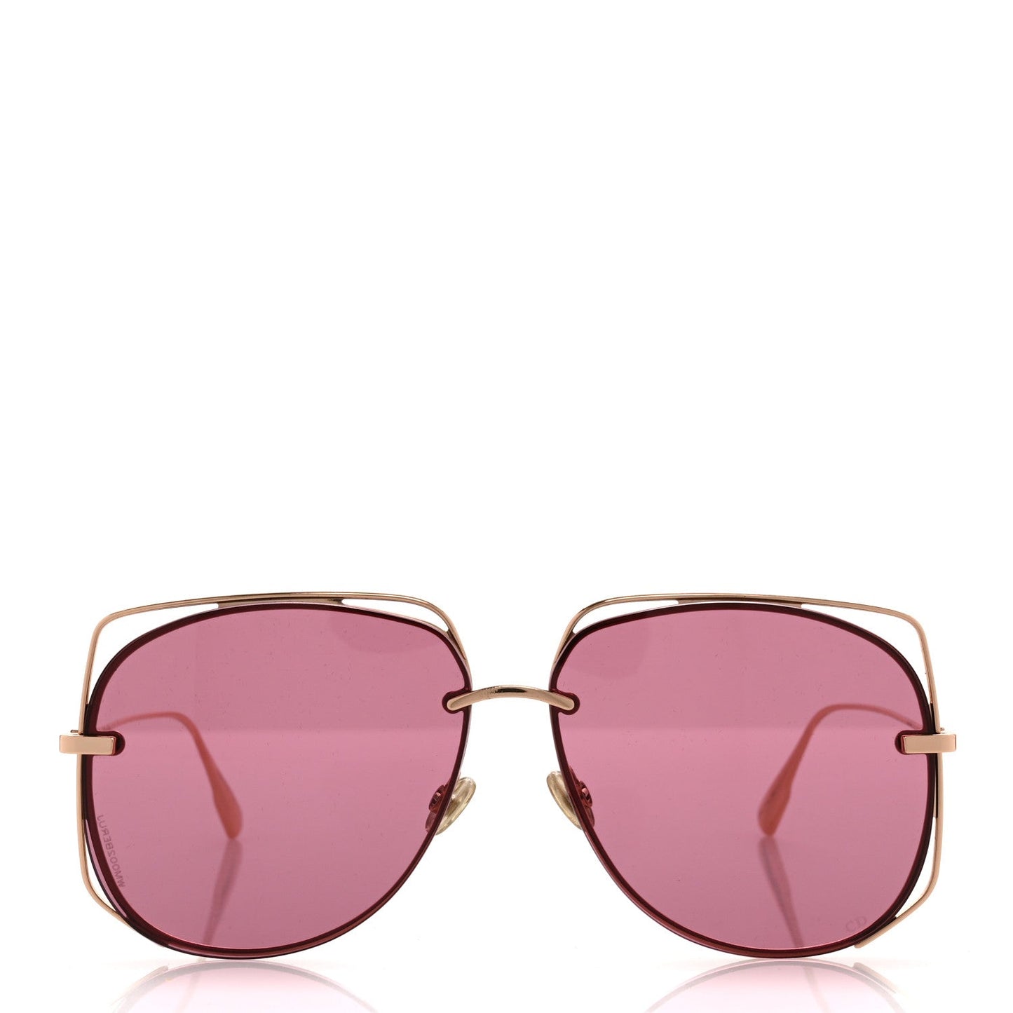 Christian Dior Metal Stellaire 6 Sunglasses Rose Gold