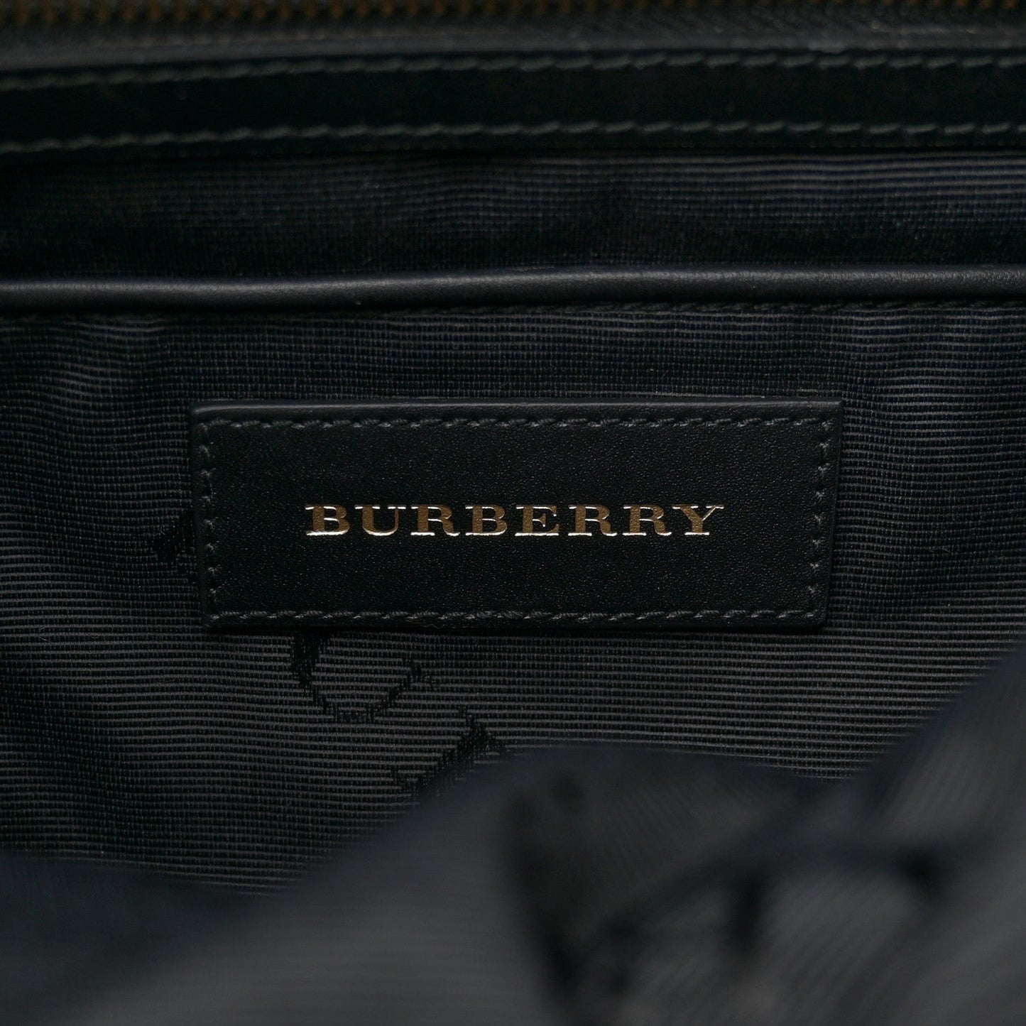 Burberry Nylon Medium Rucksack Backpack Black
